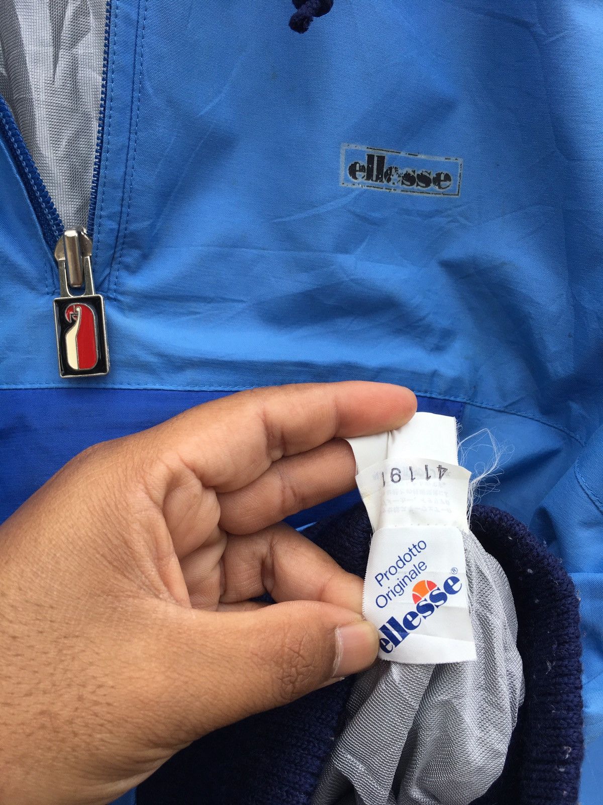 Ellesse Vintage Ellesse Biglogo Windbreaker / Jacket Size US M / EU 48-50 / 2 - 15 Thumbnail
