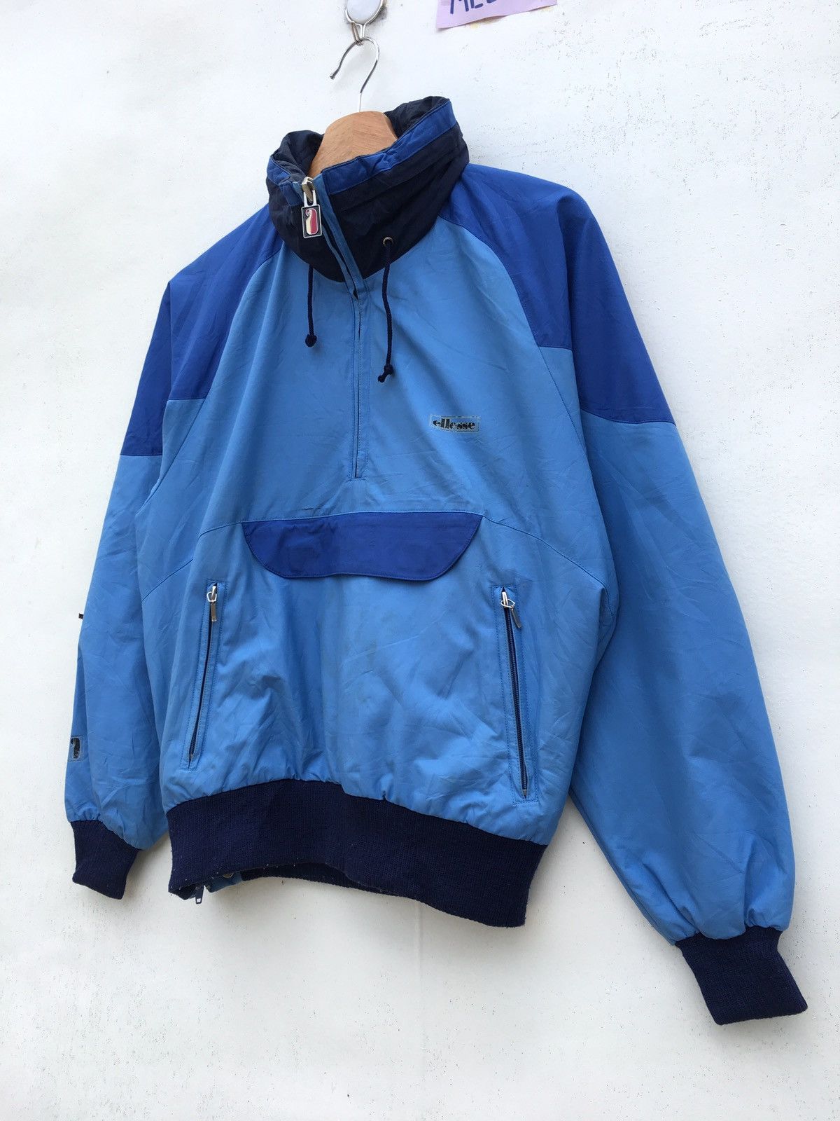 Ellesse Vintage Ellesse Biglogo Windbreaker / Jacket Size US M / EU 48-50 / 2 - 7 Thumbnail