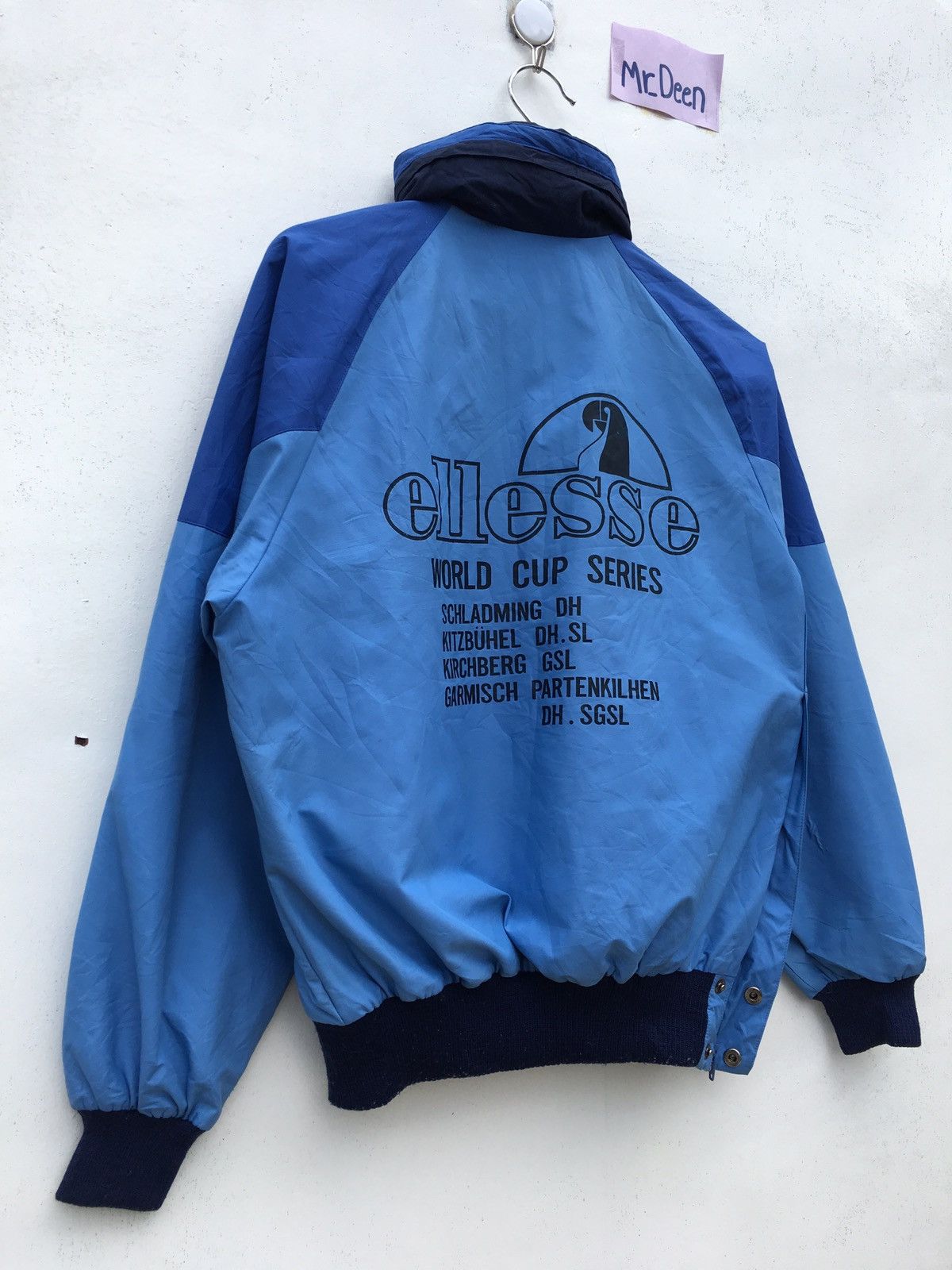Ellesse Vintage Ellesse Biglogo Windbreaker / Jacket Size US M / EU 48-50 / 2 - 2 Thumbnail