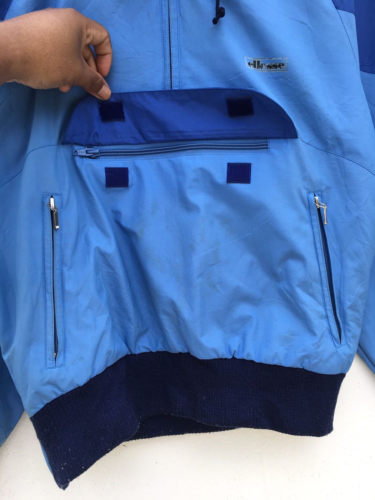 Ellesse Vintage Ellesse Biglogo Windbreaker / Jacket Size US M / EU 48-50 / 2 - 13 Thumbnail