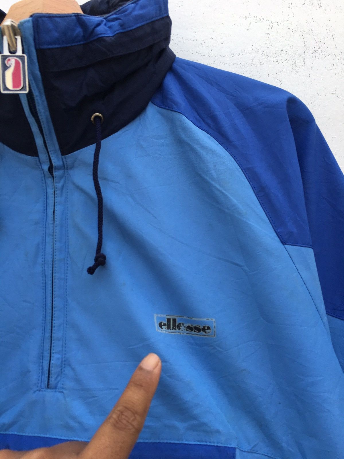 Ellesse Vintage Ellesse Biglogo Windbreaker / Jacket Size US M / EU 48-50 / 2 - 9 Thumbnail