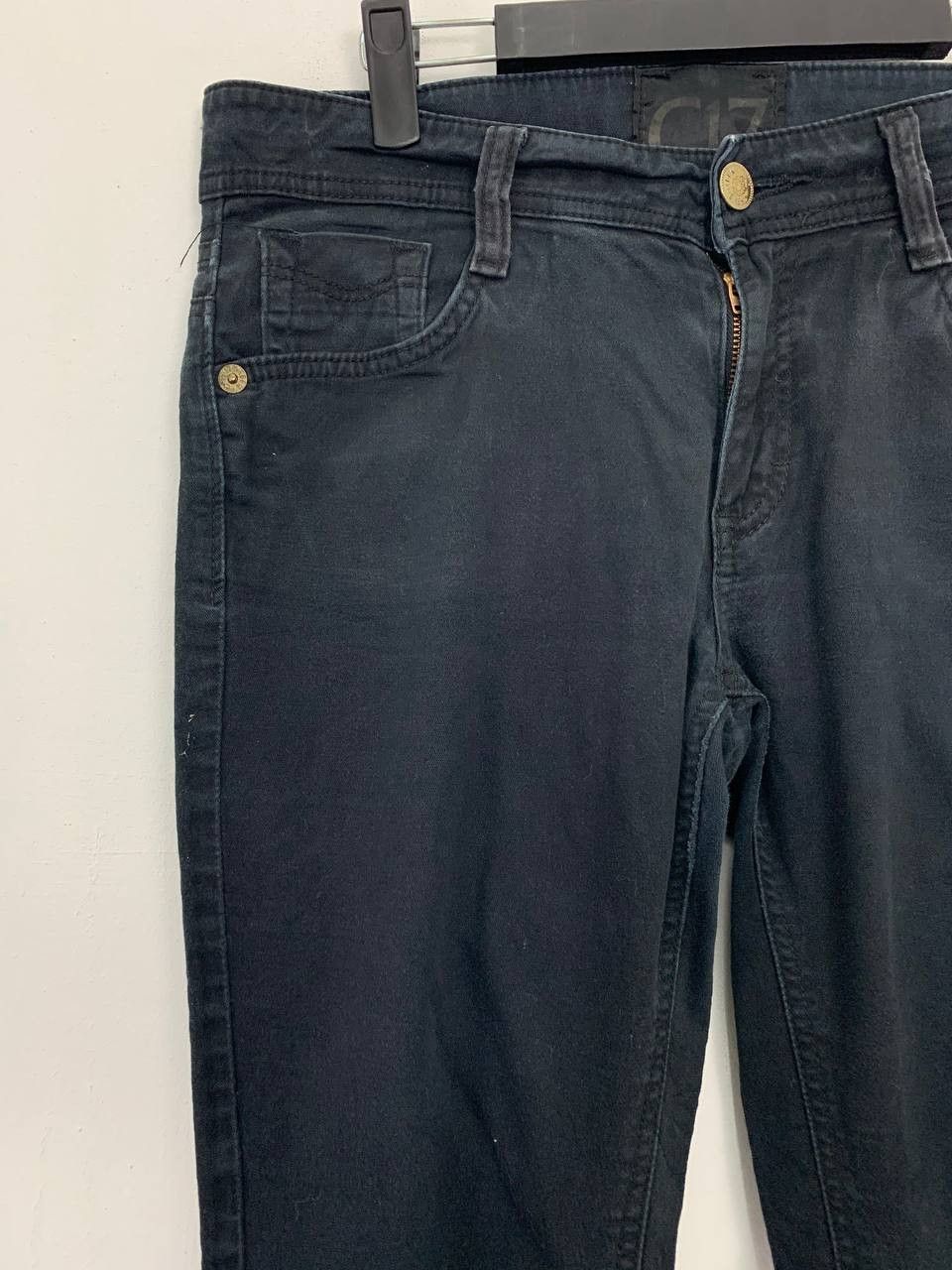 Japanese Brand Casual Pants Denim C17 (C SEVENTEEN) Streetwear Pants Black Size US 30 / EU 46 - 3 Thumbnail