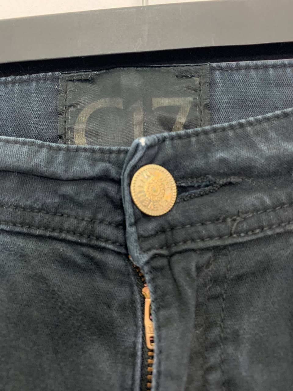 Japanese Brand Casual Pants Denim C17 (C SEVENTEEN) Streetwear Pants Black Size US 30 / EU 46 - 5 Thumbnail