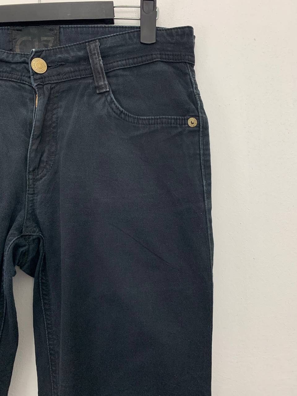 Japanese Brand Casual Pants Denim C17 (C SEVENTEEN) Streetwear Pants Black Size US 30 / EU 46 - 4 Thumbnail