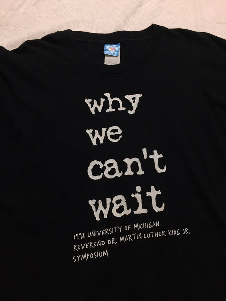 Band Tees × Vintage Vintage 1998 Dr Martin Luther King Jr “Why We Can’t Wait” Size US XL / EU 56 / 4 - 2 Thumbnail