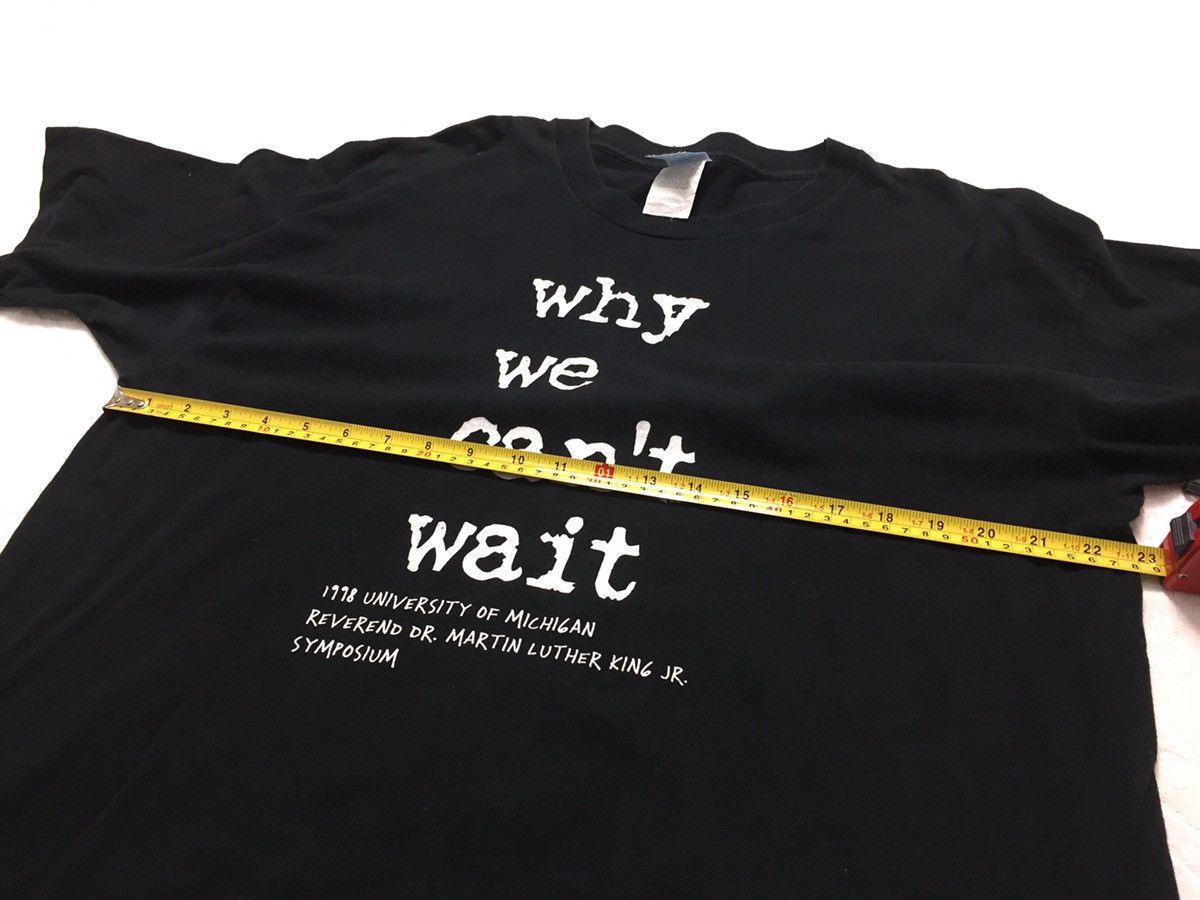 Band Tees × Vintage Vintage 1998 Dr Martin Luther King Jr “Why We Can’t Wait” Size US XL / EU 56 / 4 - 7 Thumbnail