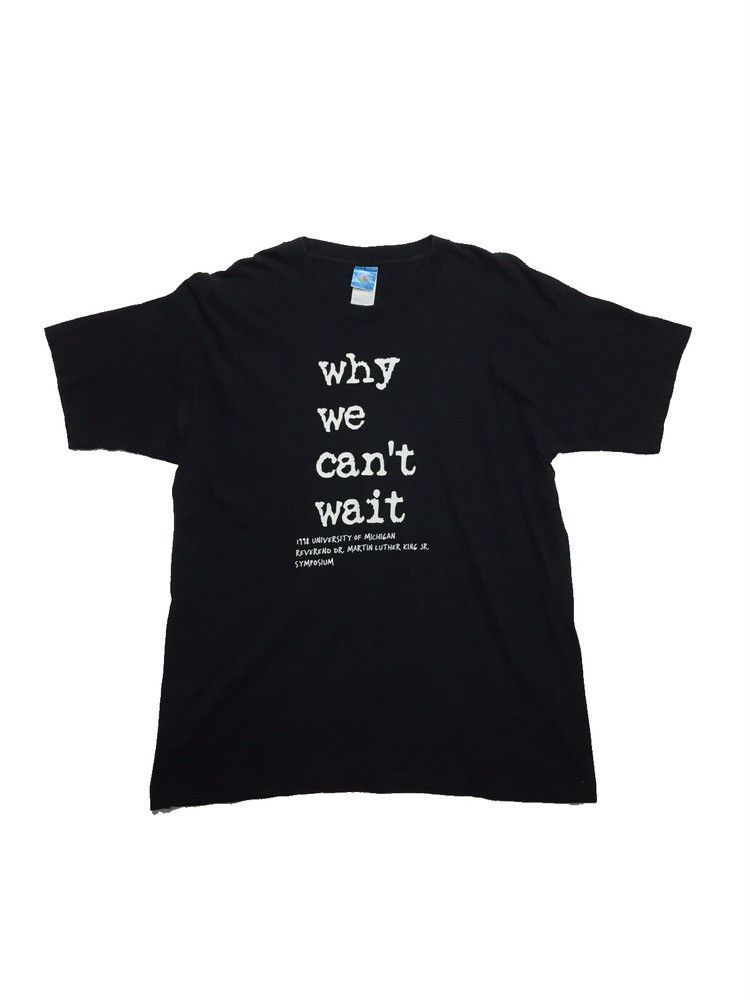 Band Tees × Vintage Vintage 1998 Dr Martin Luther King Jr “Why We Can’t Wait” Size US XL / EU 56 / 4 - 1 Thumbnail
