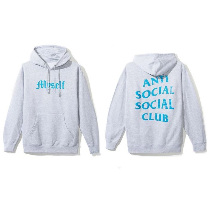 Anti social social club myself clearance hoodie