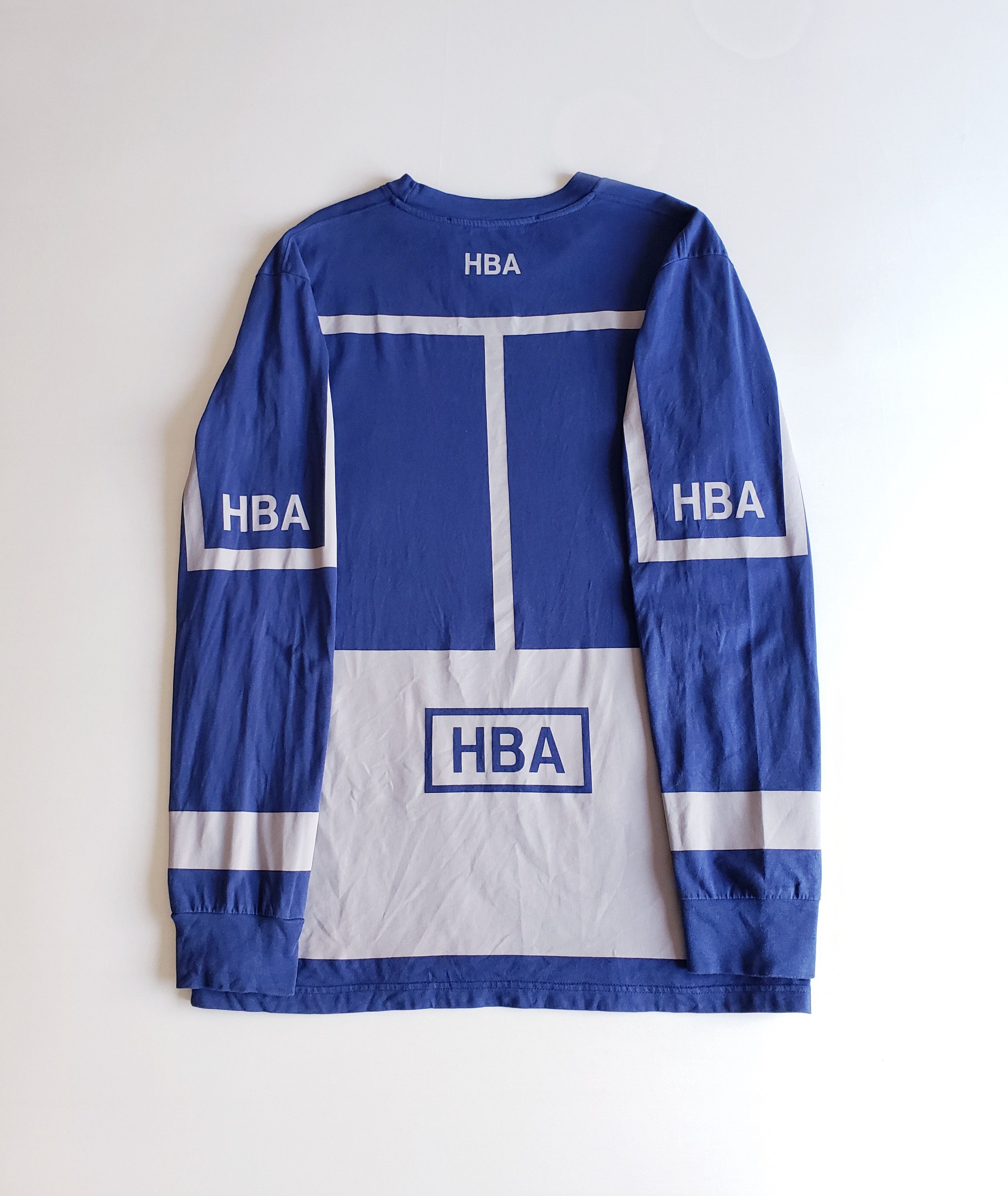 image of Hood By Air HBA $380 Blue L/s, Men's (Size XL)