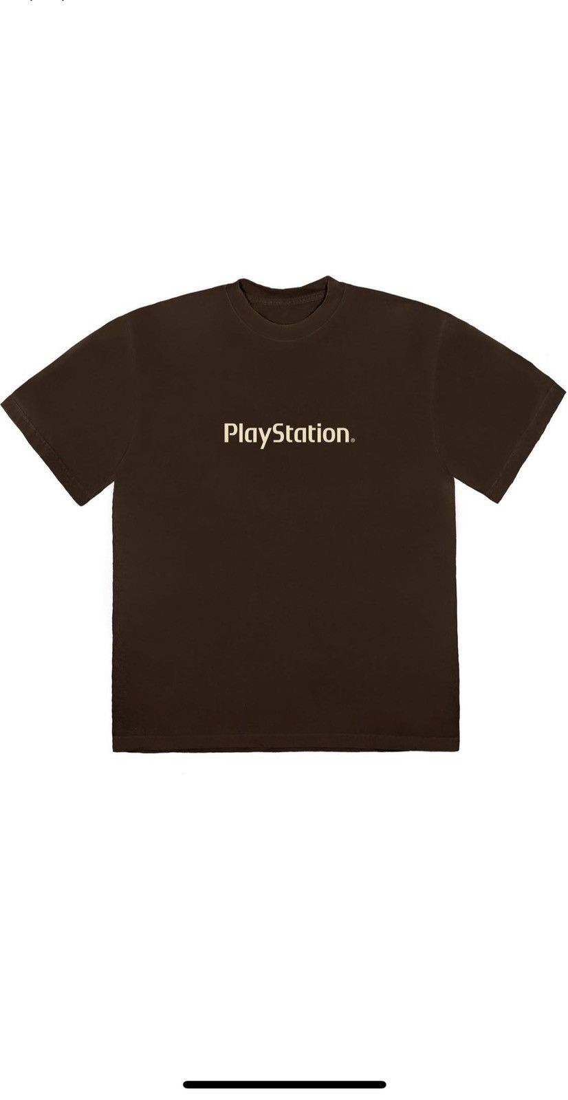 Travis Scott Travis Scott PlayStation T shirt Brown Size L Size US L / EU 52-54 / 3 - 1 Thumbnail