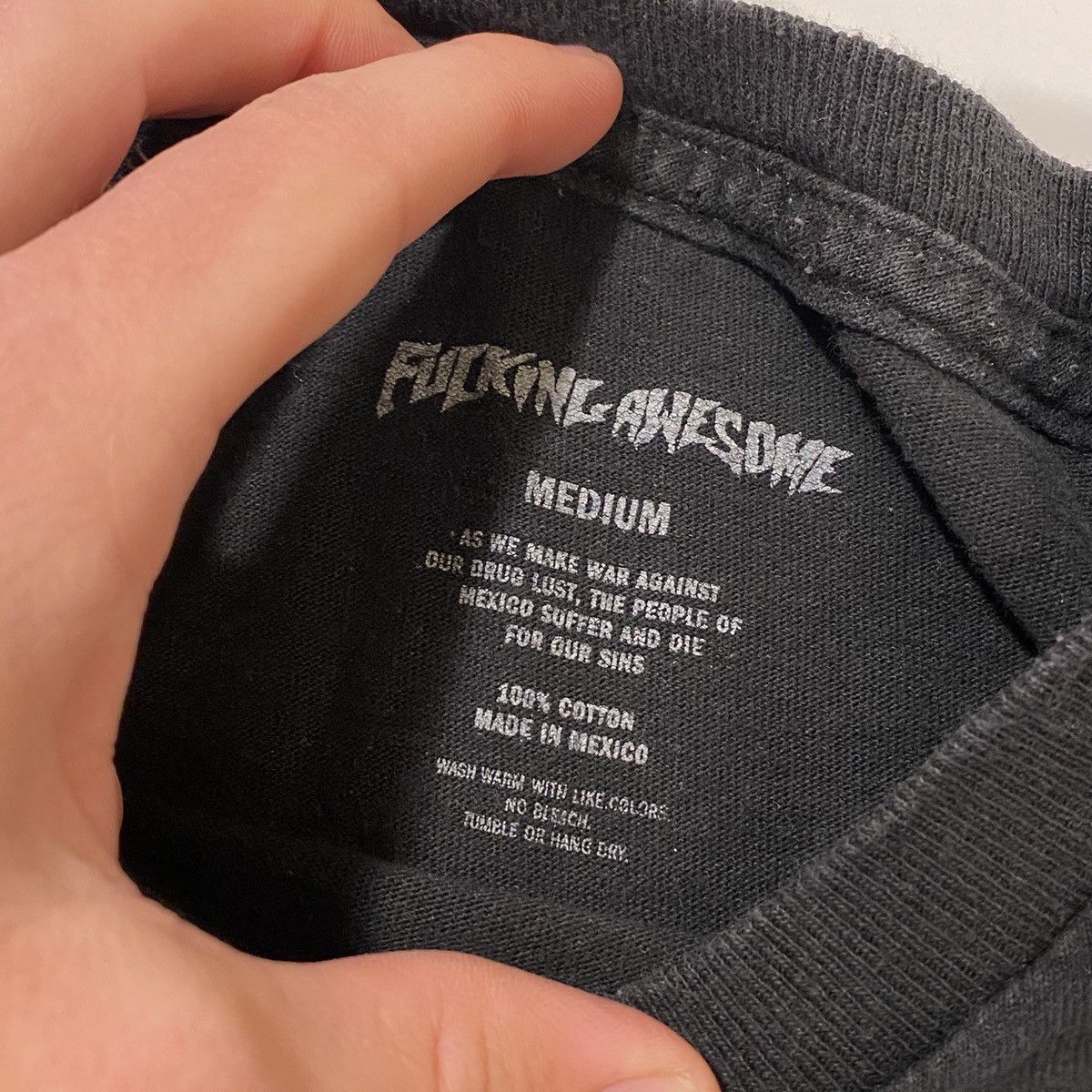 Fucking Awesome × Vintage Vintage Fucking Awesome Angel Tee Shirt Size US M / EU 48-50 / 2 - 3 Thumbnail