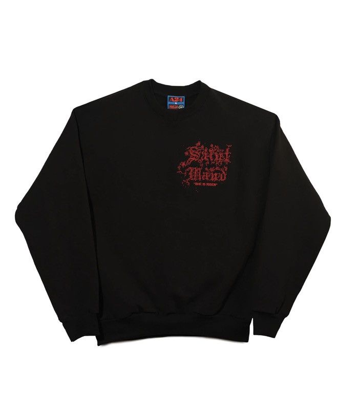 image of A24 x Online Ceramics Sacrificial Burnt Flesh 14Oz Fleece in Black, Men's (Size Large)