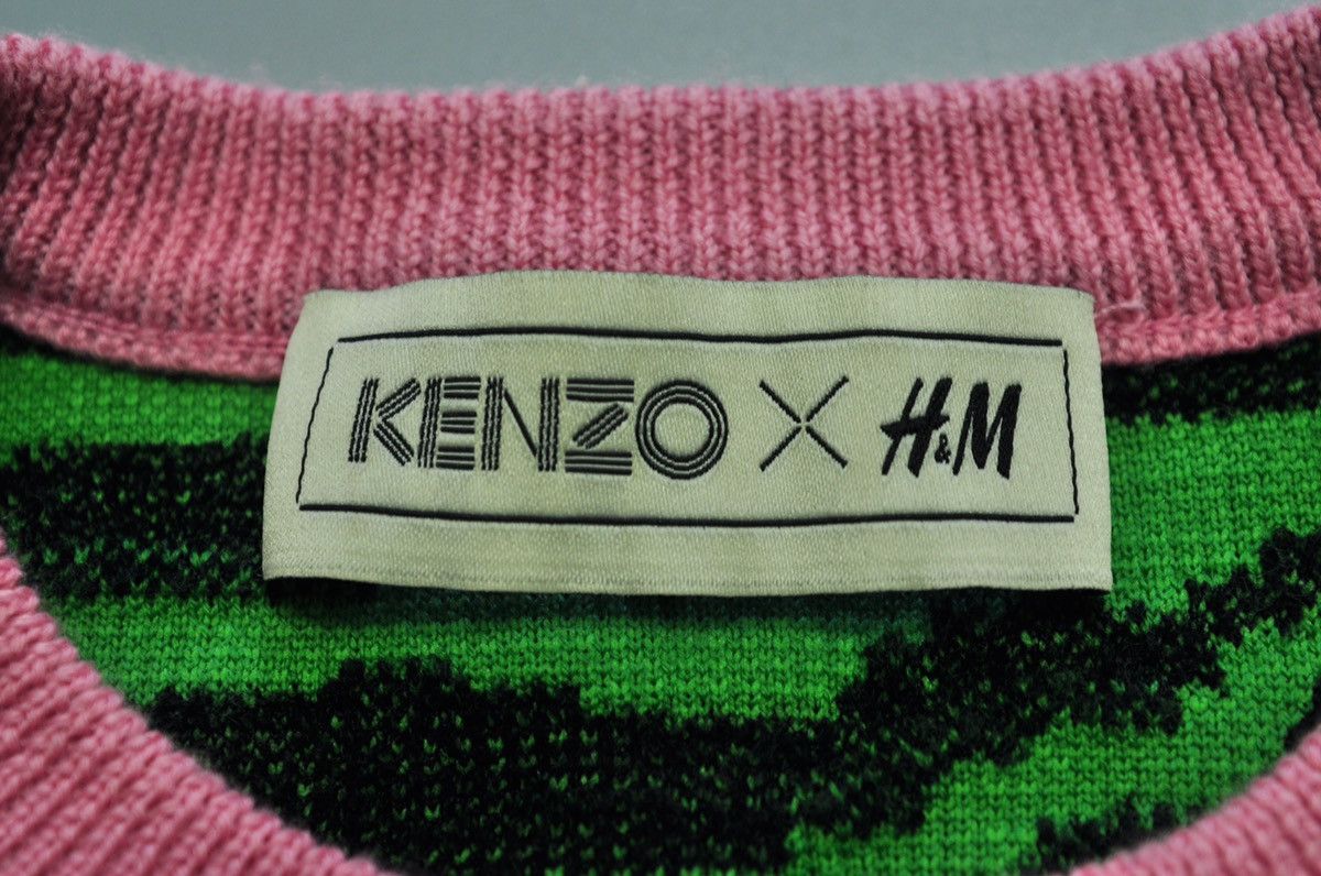 【RARE!】H&M x KENZO Wool-blend high quality Sweater