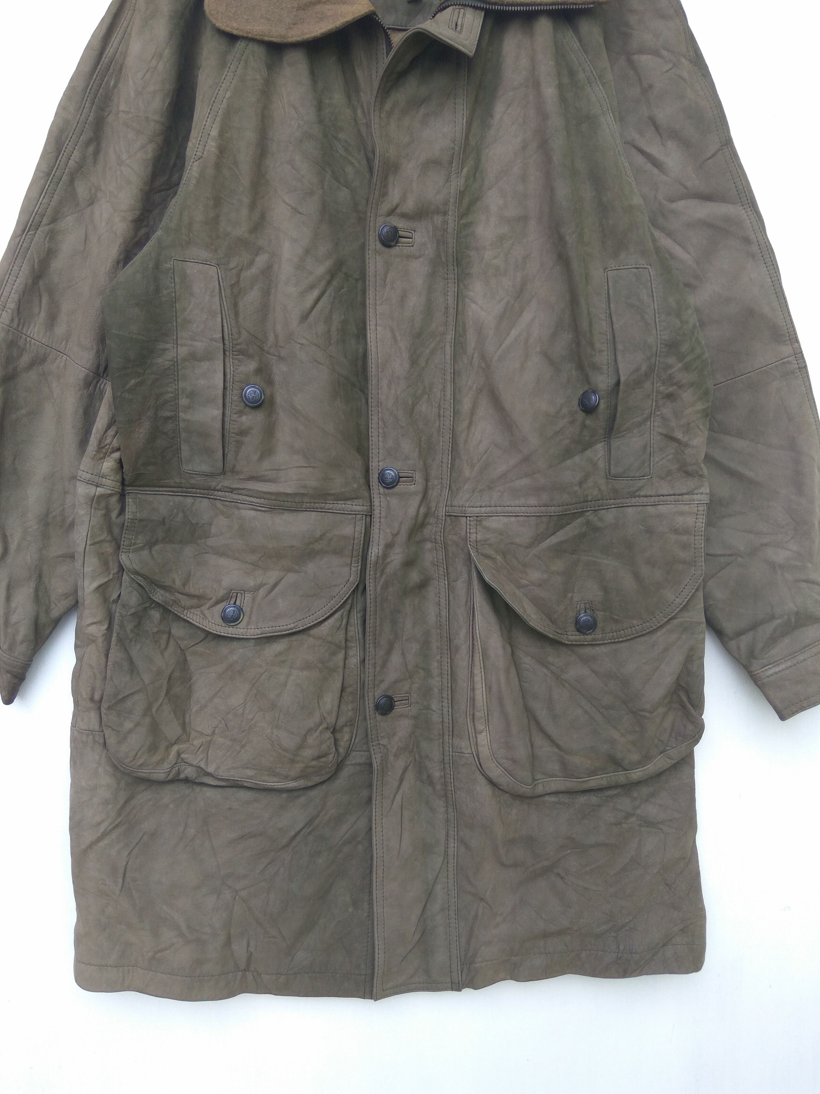 Timberland Timberland leather jacket cowhide leather parka weathergear Size US M / EU 48-50 / 2 - 5 Thumbnail