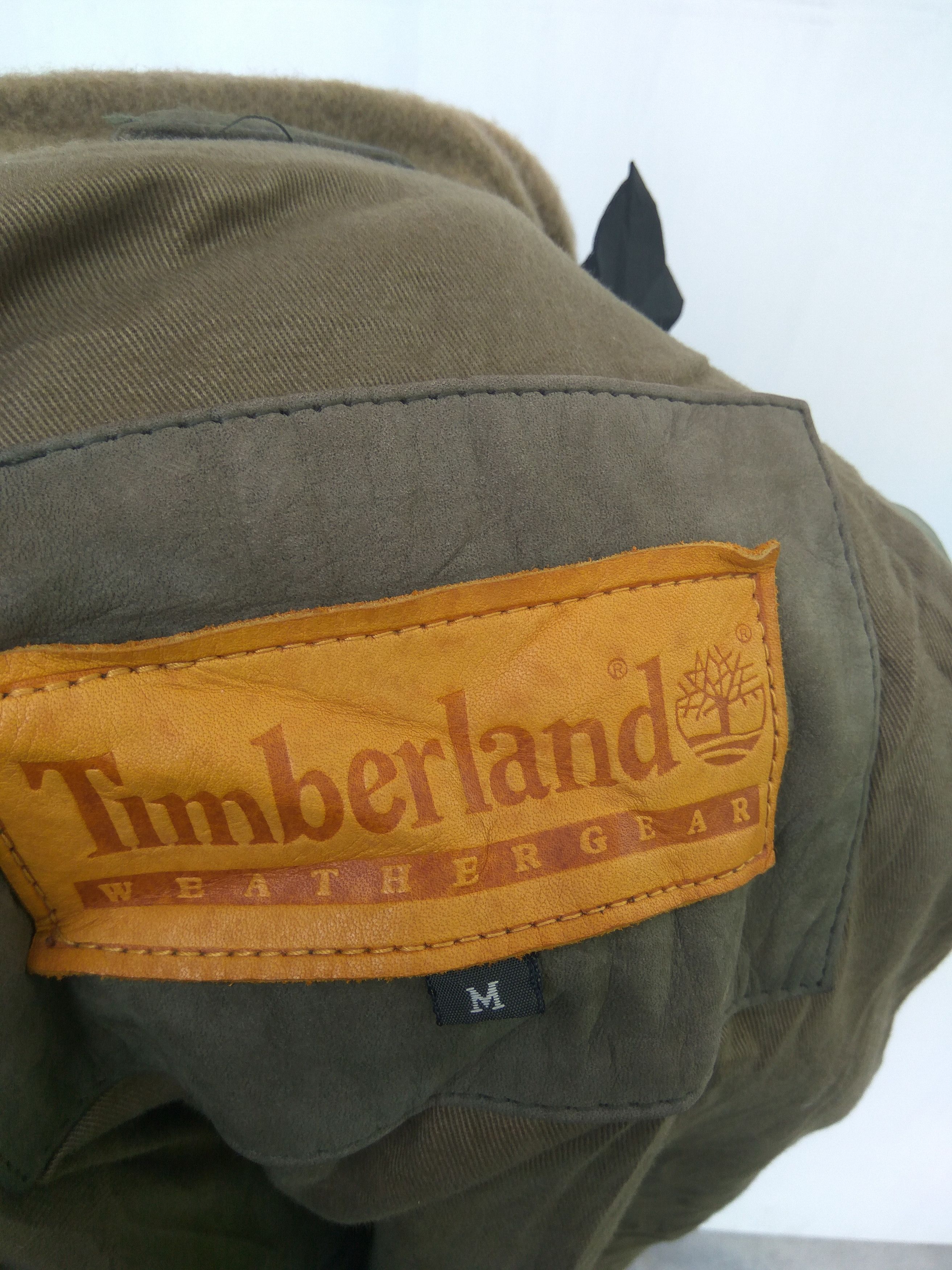 Timberland Timberland leather jacket cowhide leather parka weathergear Size US M / EU 48-50 / 2 - 11 Thumbnail
