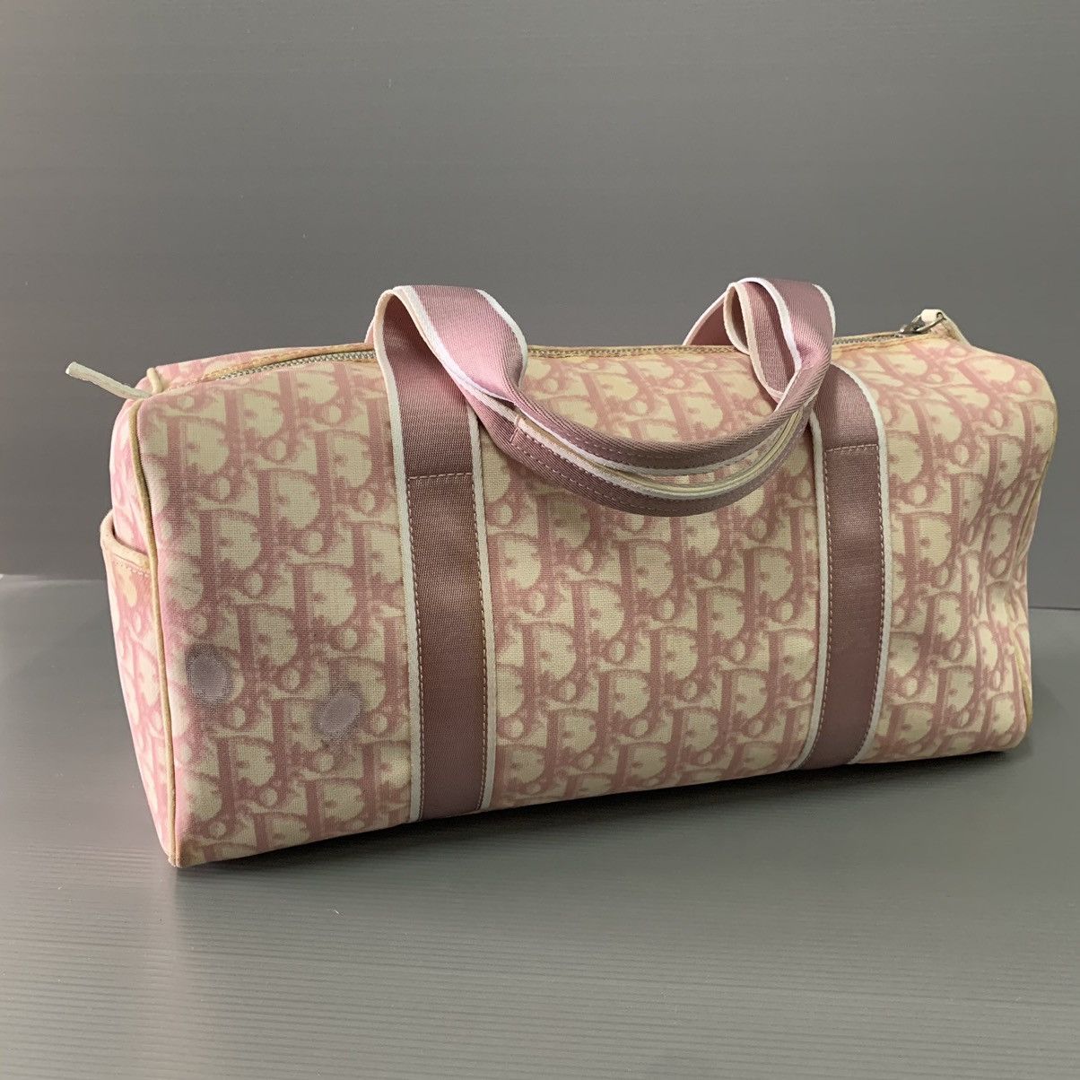 Christian Dior Monsieur Christian Dior Monogram Duffle Handbag Size ONE SIZE - 8 Thumbnail