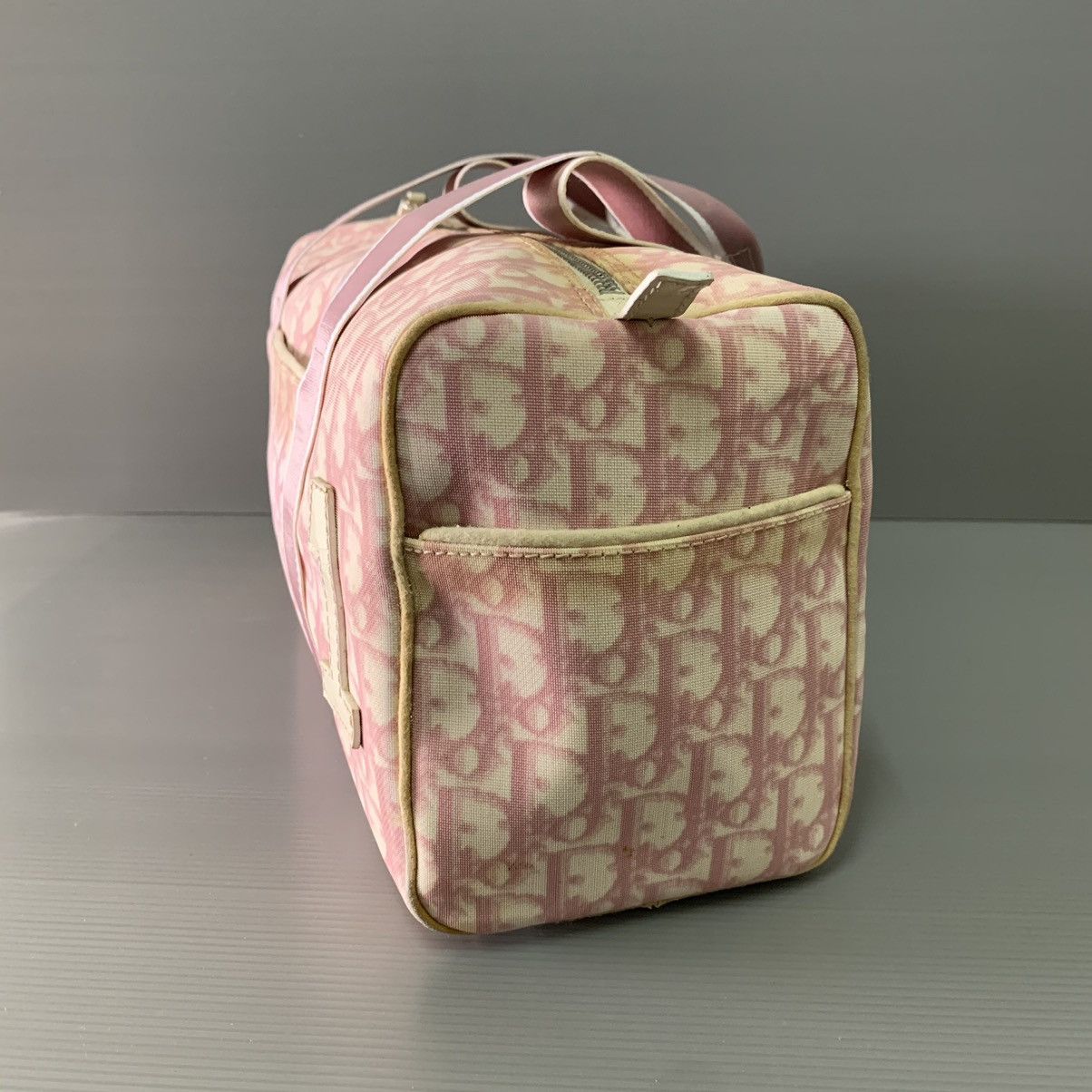 Christian Dior Monsieur Christian Dior Monogram Duffle Handbag Size ONE SIZE - 7 Thumbnail