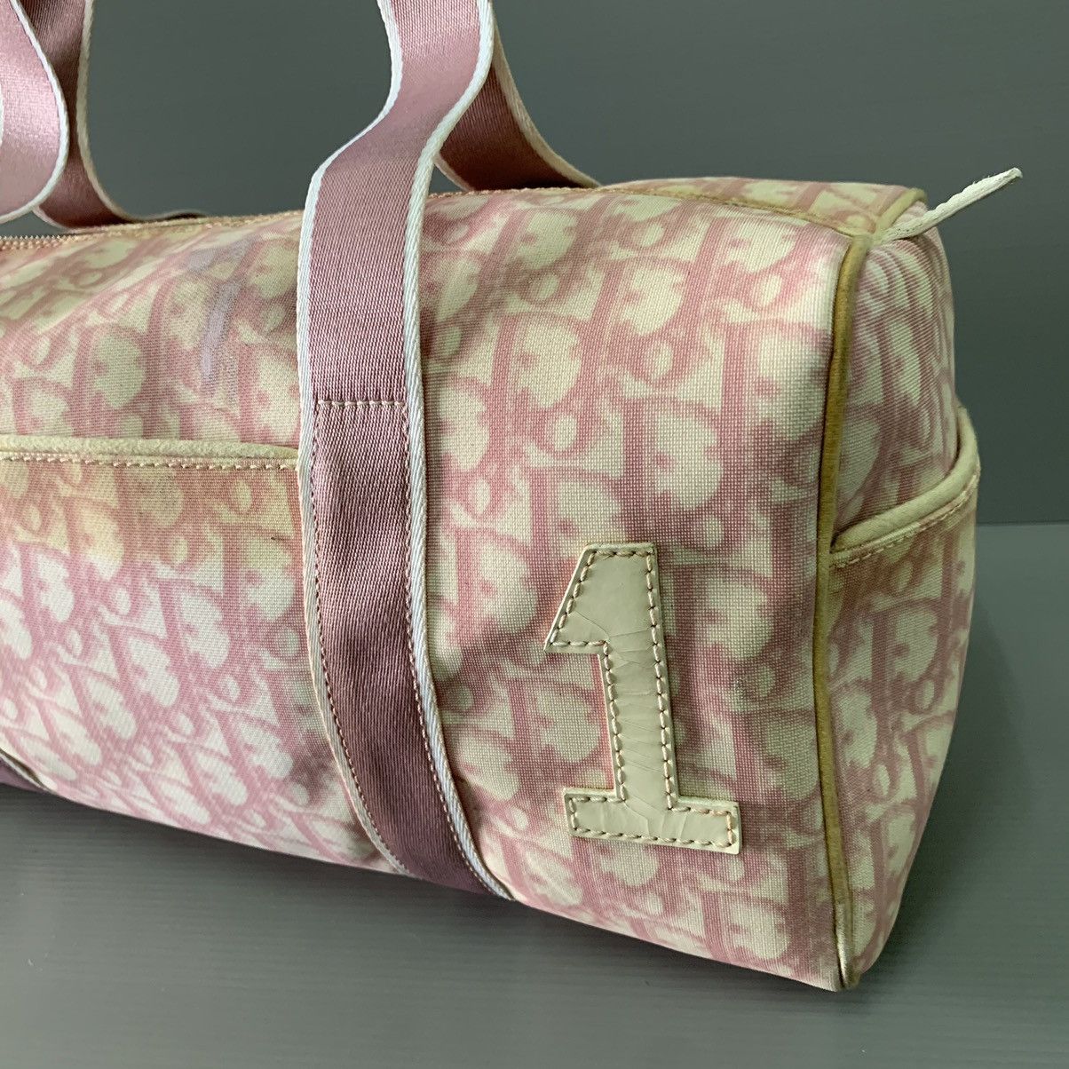 Christian Dior Monsieur Christian Dior Monogram Duffle Handbag Size ONE SIZE - 5 Thumbnail
