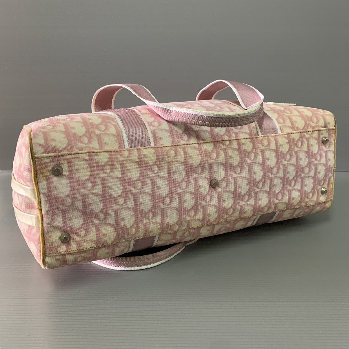 Christian Dior Monsieur Christian Dior Monogram Duffle Handbag Size ONE SIZE - 13 Thumbnail