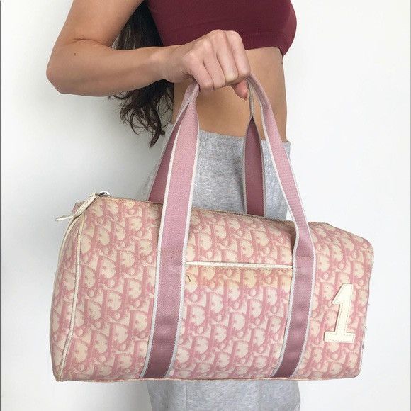 Christian Dior Monogram Duffle Handbag