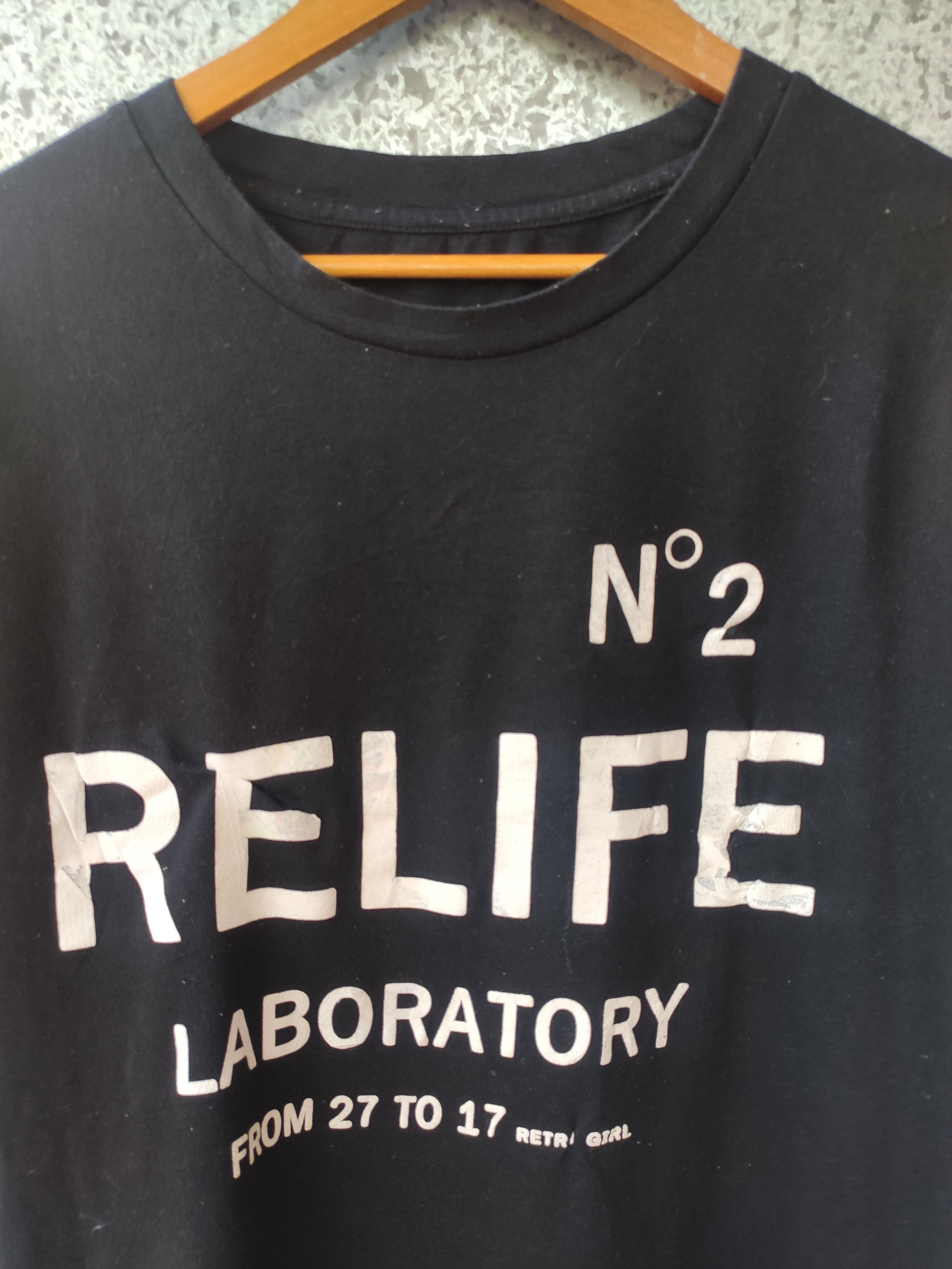Japanese Brand 🔥 Relife Laboratory t shirt Size US M / EU 48-50 / 2 - 2 Thumbnail