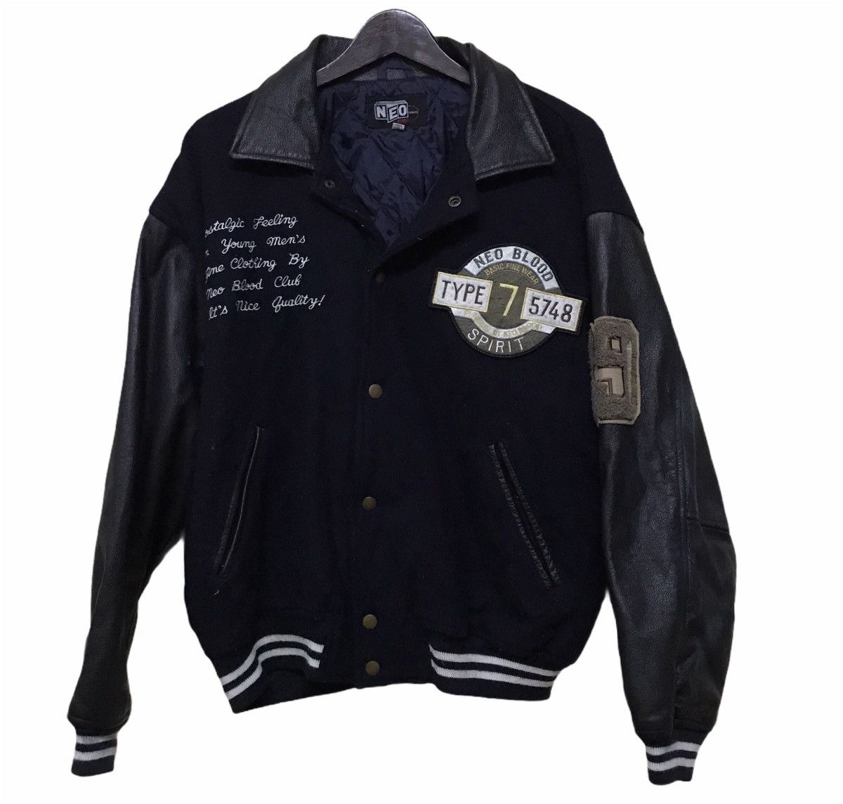 Vintage vintage neo blood tokyo varsity jacket | Grailed