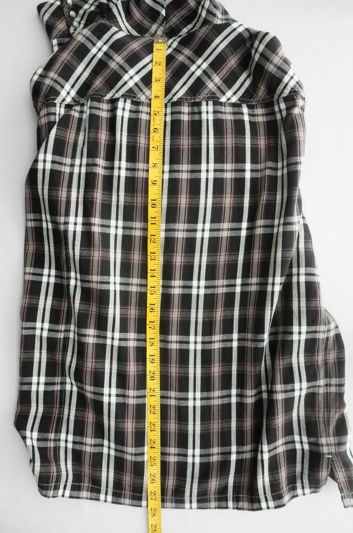 Japanese Brand VILLAND Full Zipper Hoodie Tartan T-Shirt Size US M / EU 48-50 / 2 - 16 Thumbnail