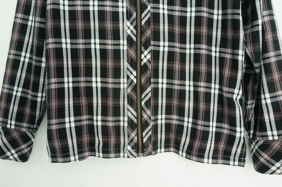 Japanese Brand VILLAND Full Zipper Hoodie Tartan T-Shirt Size US M / EU 48-50 / 2 - 7 Thumbnail