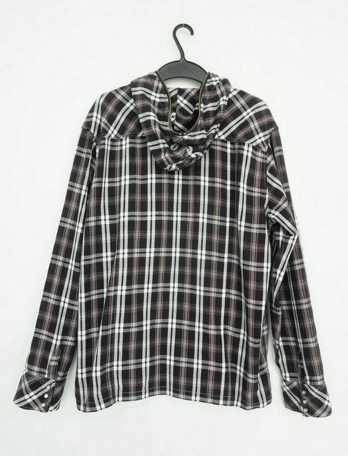 Japanese Brand VILLAND Full Zipper Hoodie Tartan T-Shirt Size US M / EU 48-50 / 2 - 5 Thumbnail