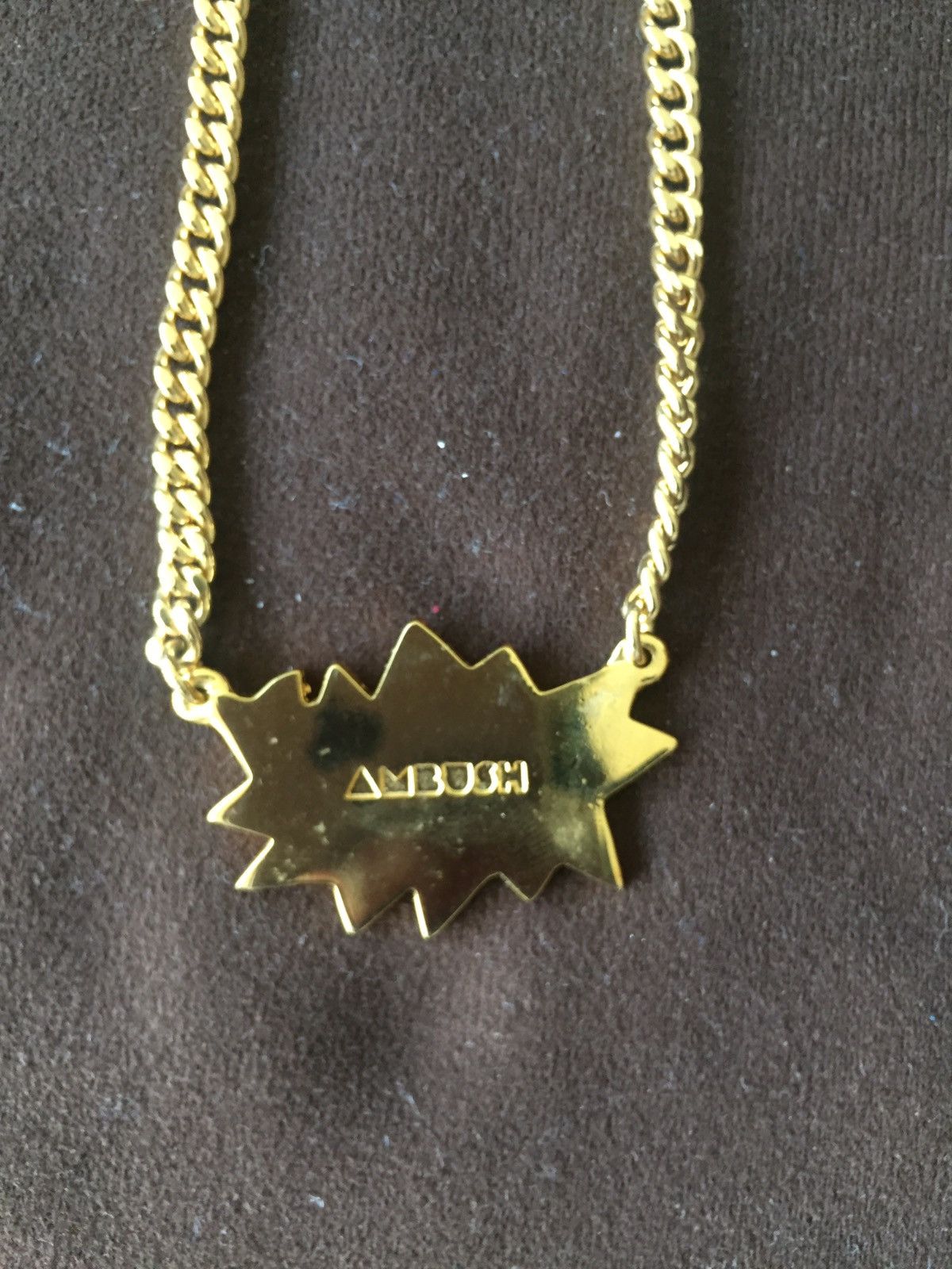 AMBUSH X ÜBERMENSCH FAM! CHAIN GOLD Where to Buy AMBUSH x Nike Gold Necklace | Hypebae