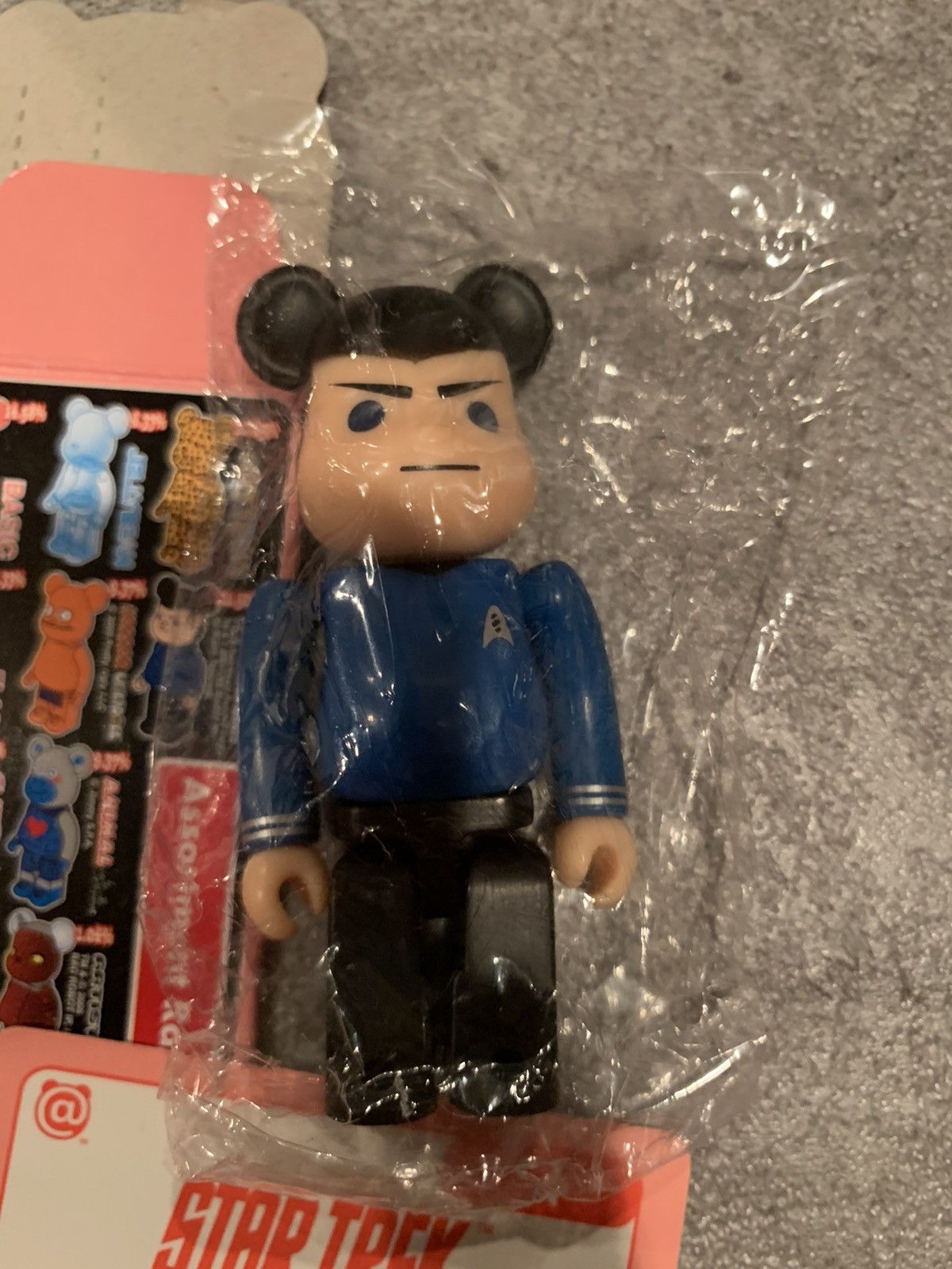 Medicom Toy Medicom 100% Be@rbrick S19 SF Star Trek Spock Size ONE SIZE - 3 Thumbnail