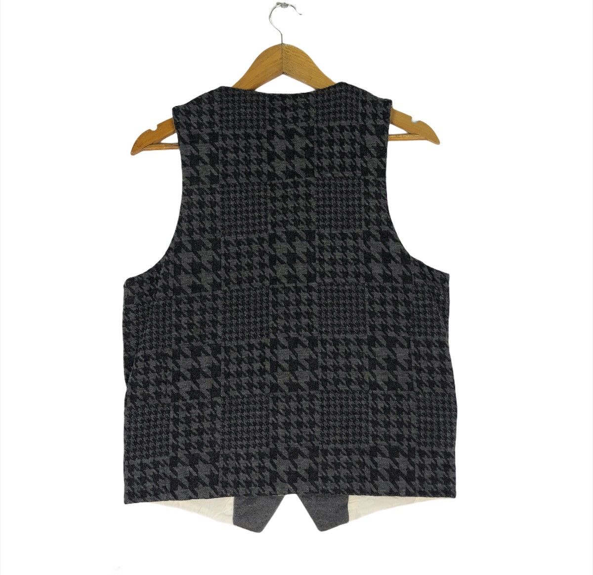 Blue Blue Japan ❄️BLUE BLUE Japan Vest Plaids Checked Size 42R - 7 Thumbnail