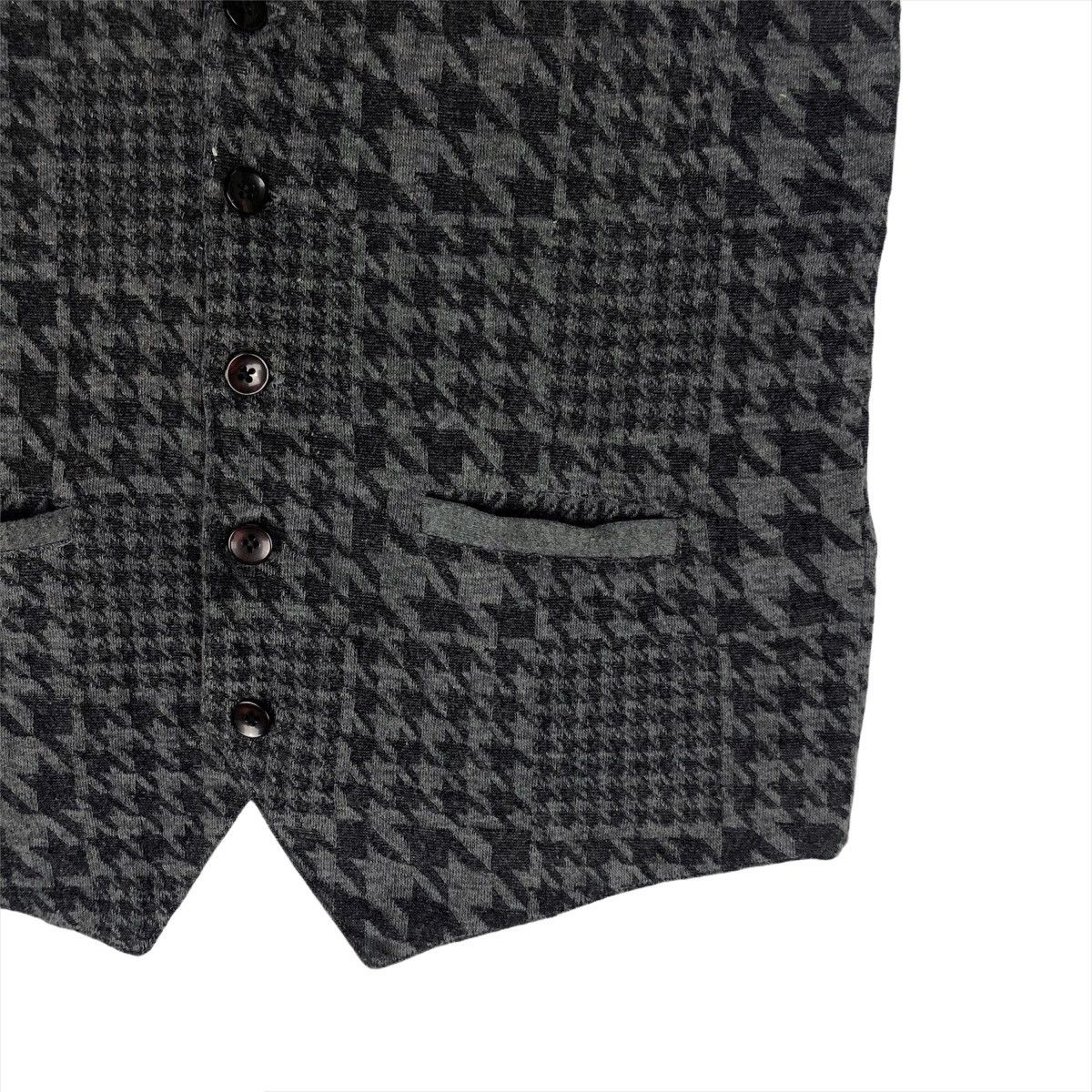 Blue Blue Japan ❄️BLUE BLUE Japan Vest Plaids Checked Size 42R - 4 Thumbnail