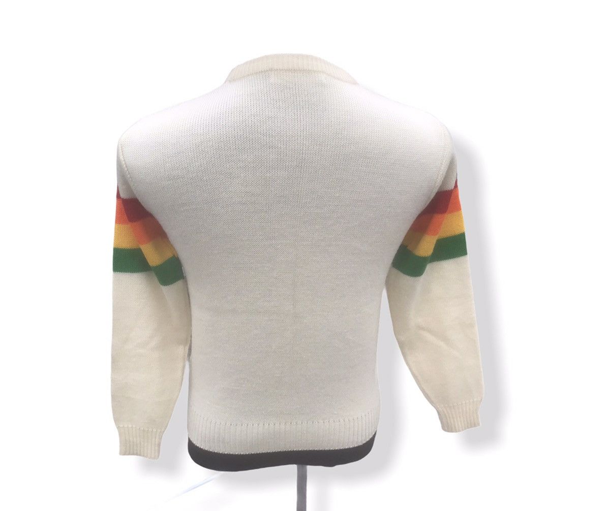 Vintage Vintage Itariyard SKI Mont Blanc Rainbow Knitwear Size US S / EU 44-46 / 1 - 11 Thumbnail