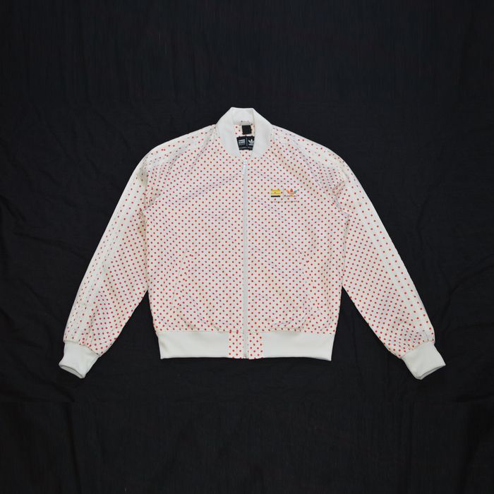 Adidas pharrell best sale polka dot jacket