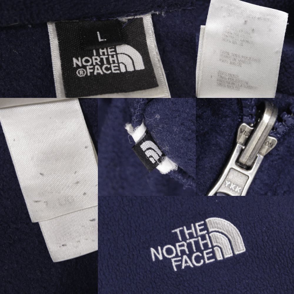 The North Face 90S Logo Fleece Jacket Vintage Size US L / EU 52-54 / 3 - 10 Thumbnail