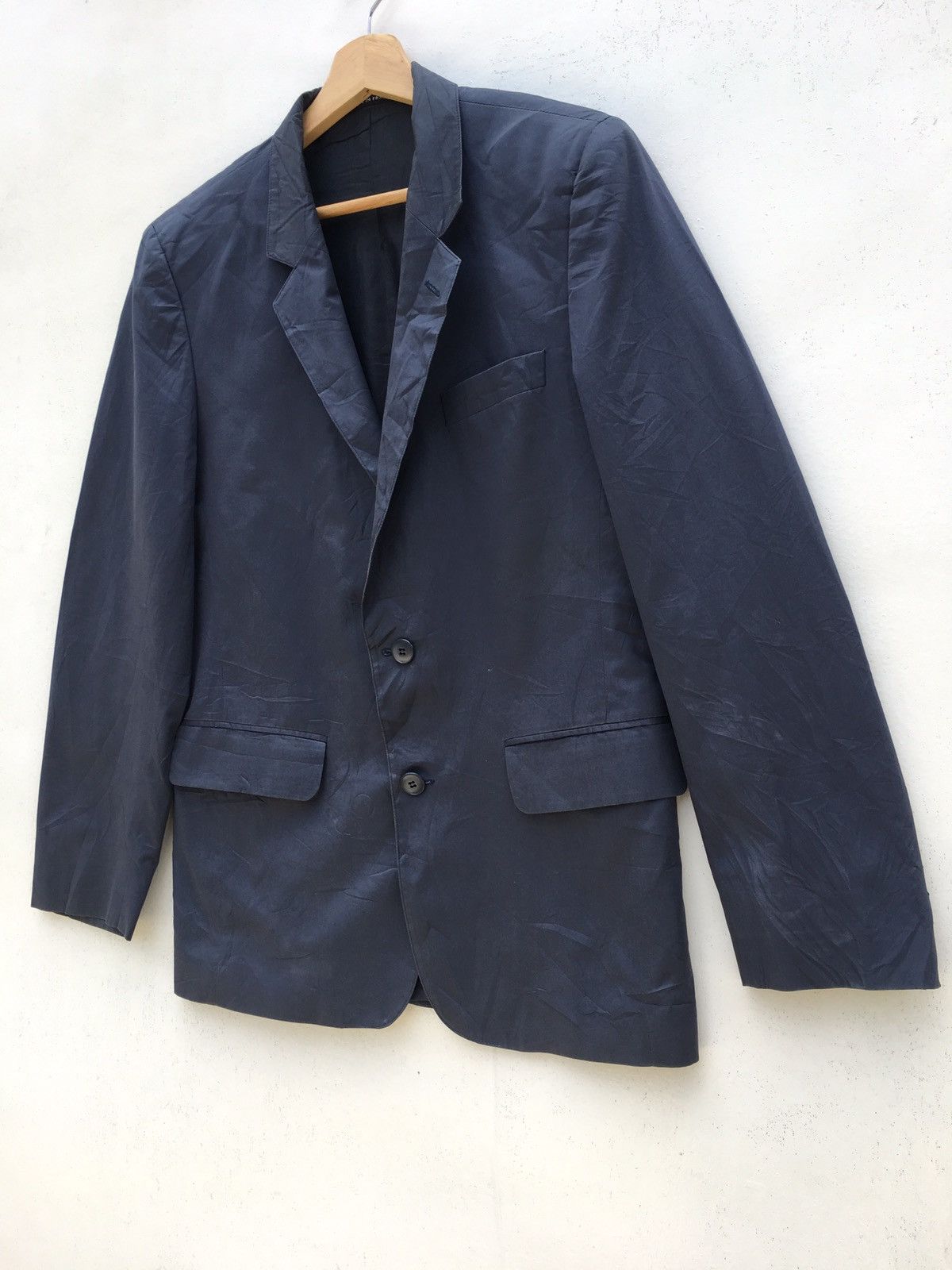 agnes b. Vintage Agnes b. Blazer Coat Made in France Size 48S - 3 Thumbnail