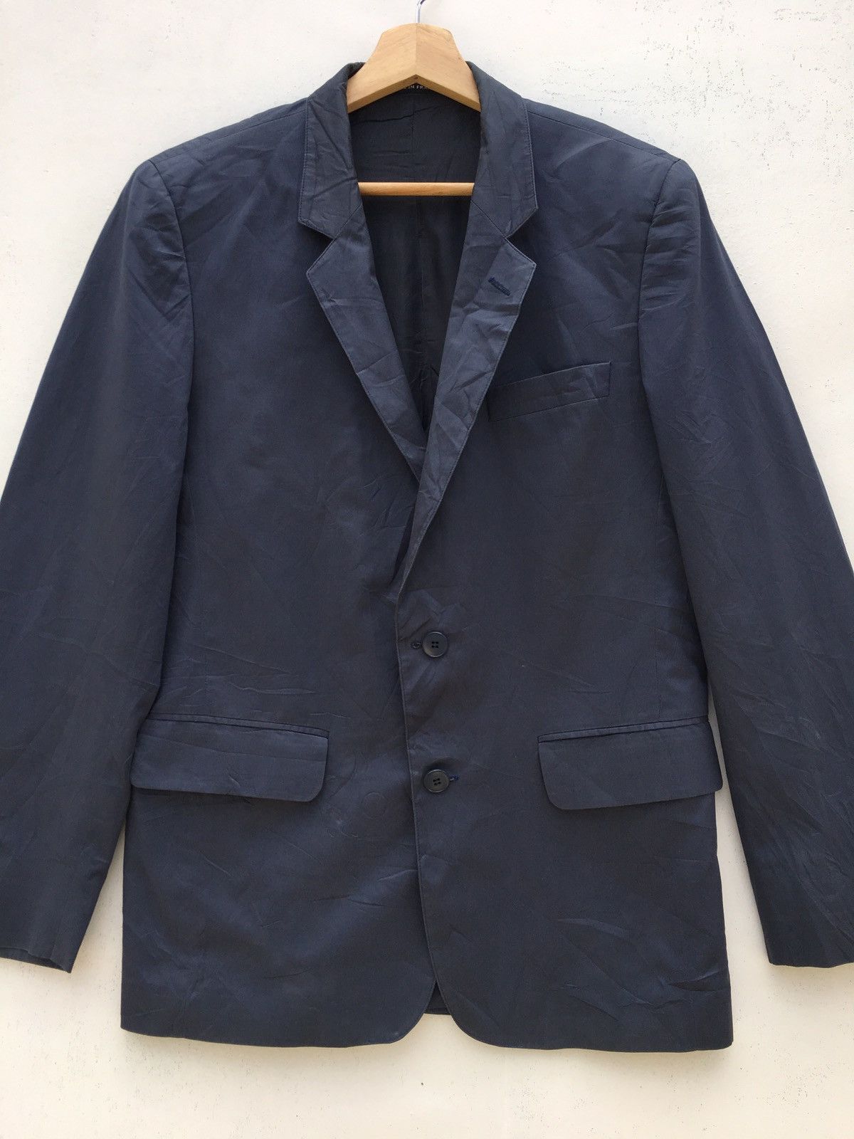 agnes b. Vintage Agnes b. Blazer Coat Made in France Size 48S - 4 Thumbnail