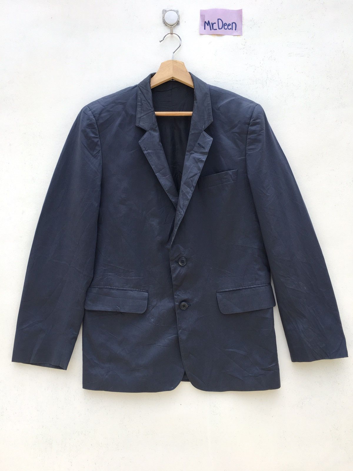 agnes b. Vintage Agnes b. Blazer Coat Made in France Size 48S - 1 Thumbnail