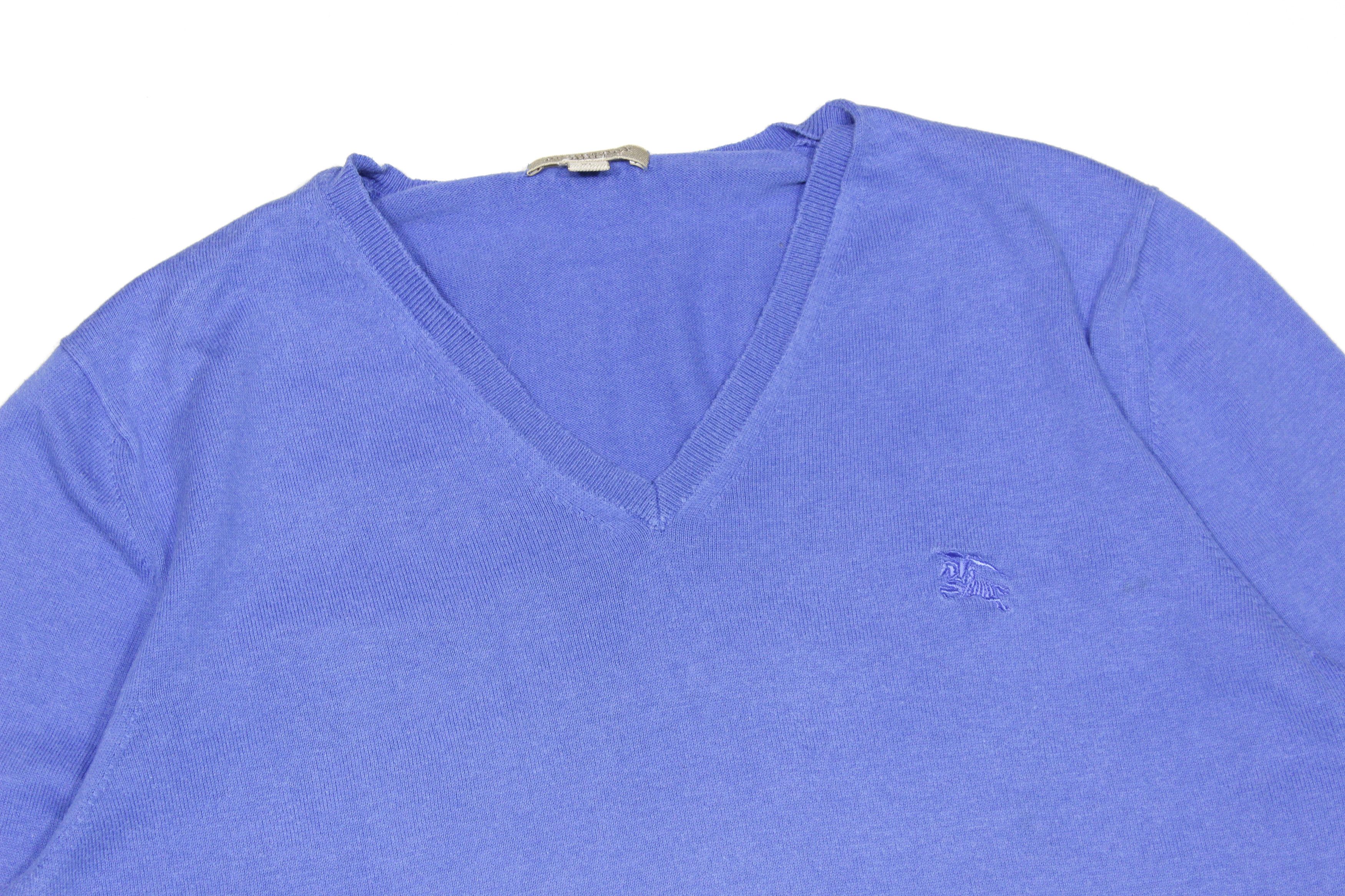 Burberry Brit Logo V Neck Light Sweater Size US XL / EU 56 / 4 - 3 Thumbnail