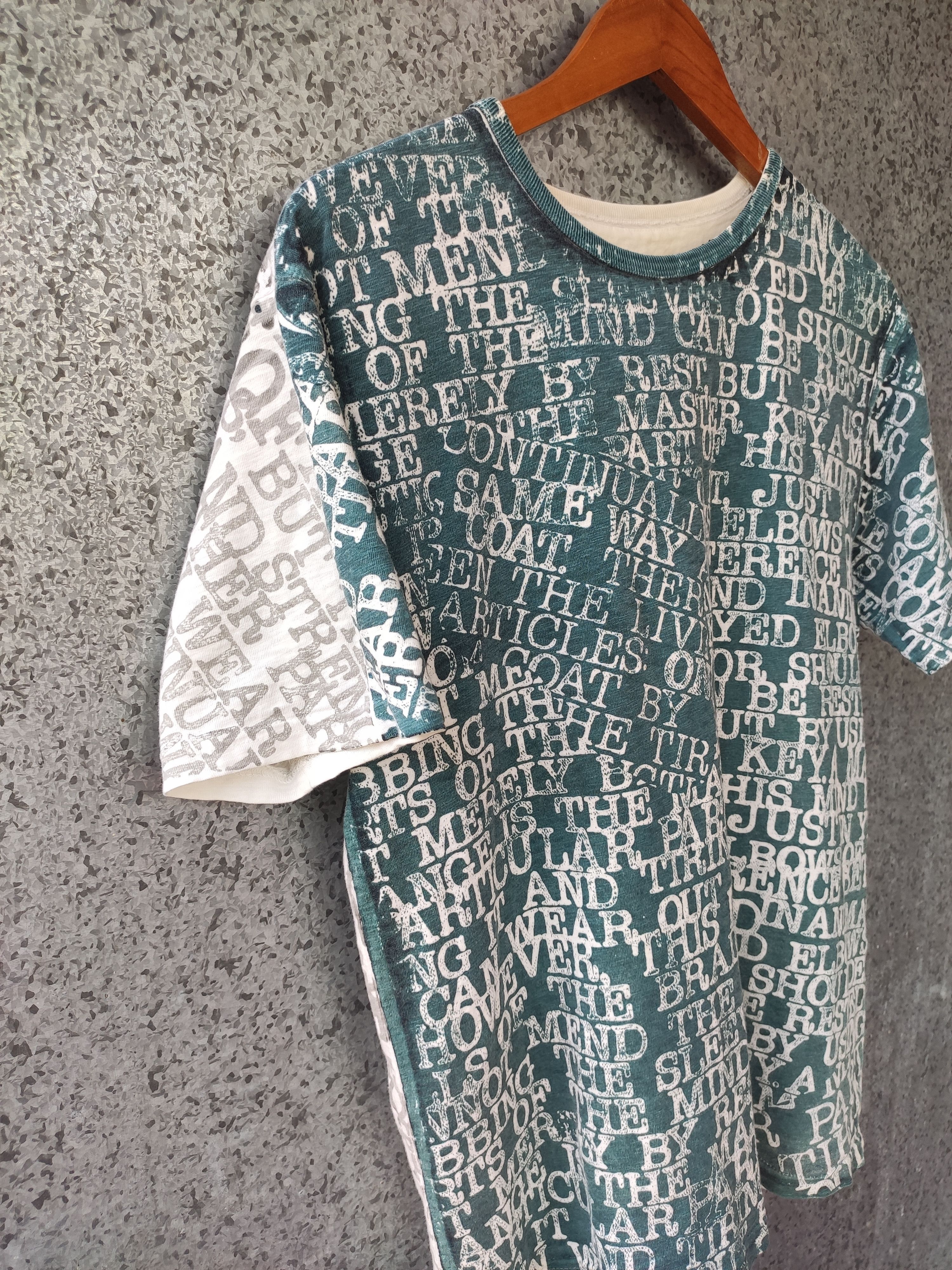 Vintage Rutilated quartz t shirt full print Size US M / EU 48-50 / 2 - 4 Thumbnail
