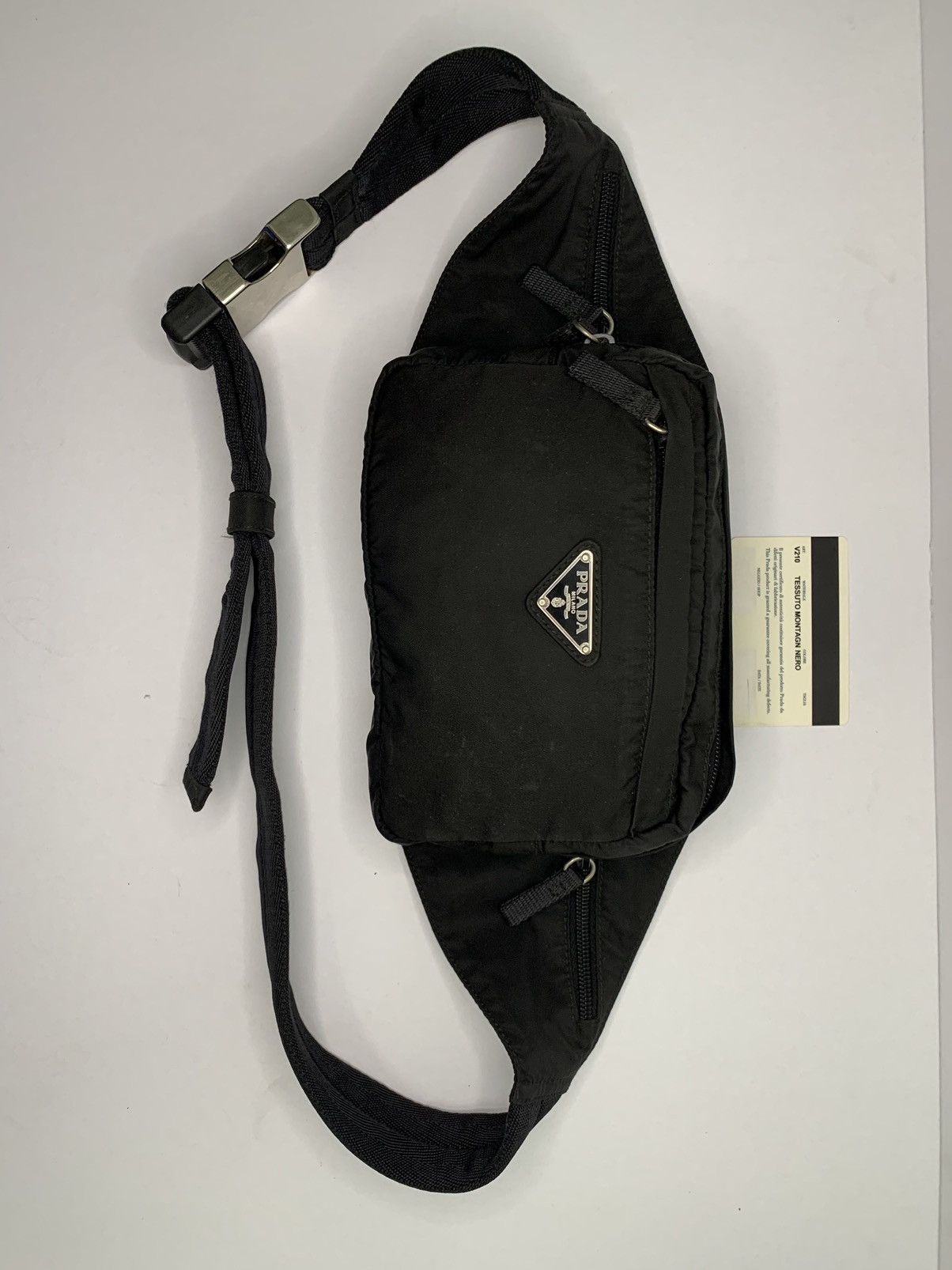 Prada Authentic Vintage Tessuto Montagn Nero V210 | Grailed