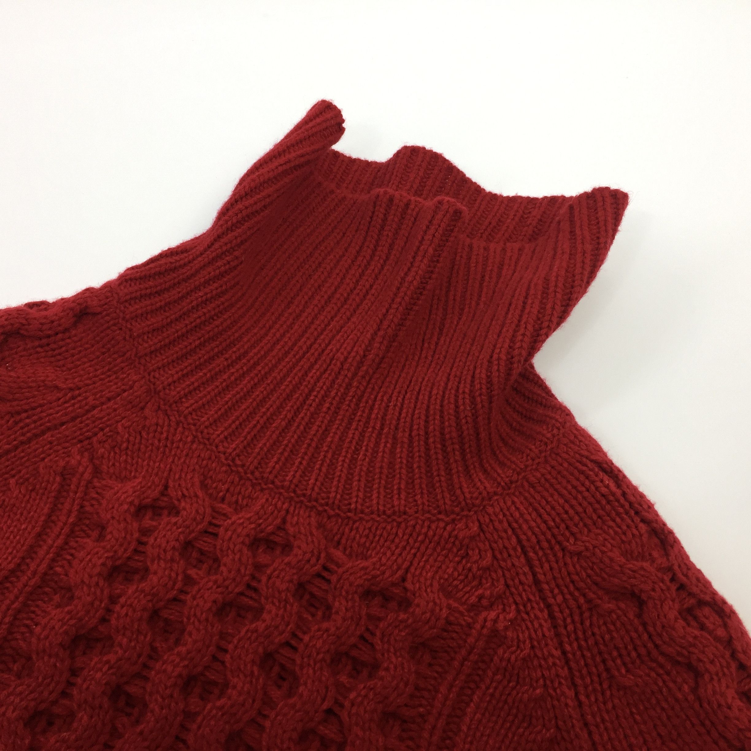 Fred Perry Fred Perry Classic Aran Roll Neck Knit pattern Sweater | Grailed
