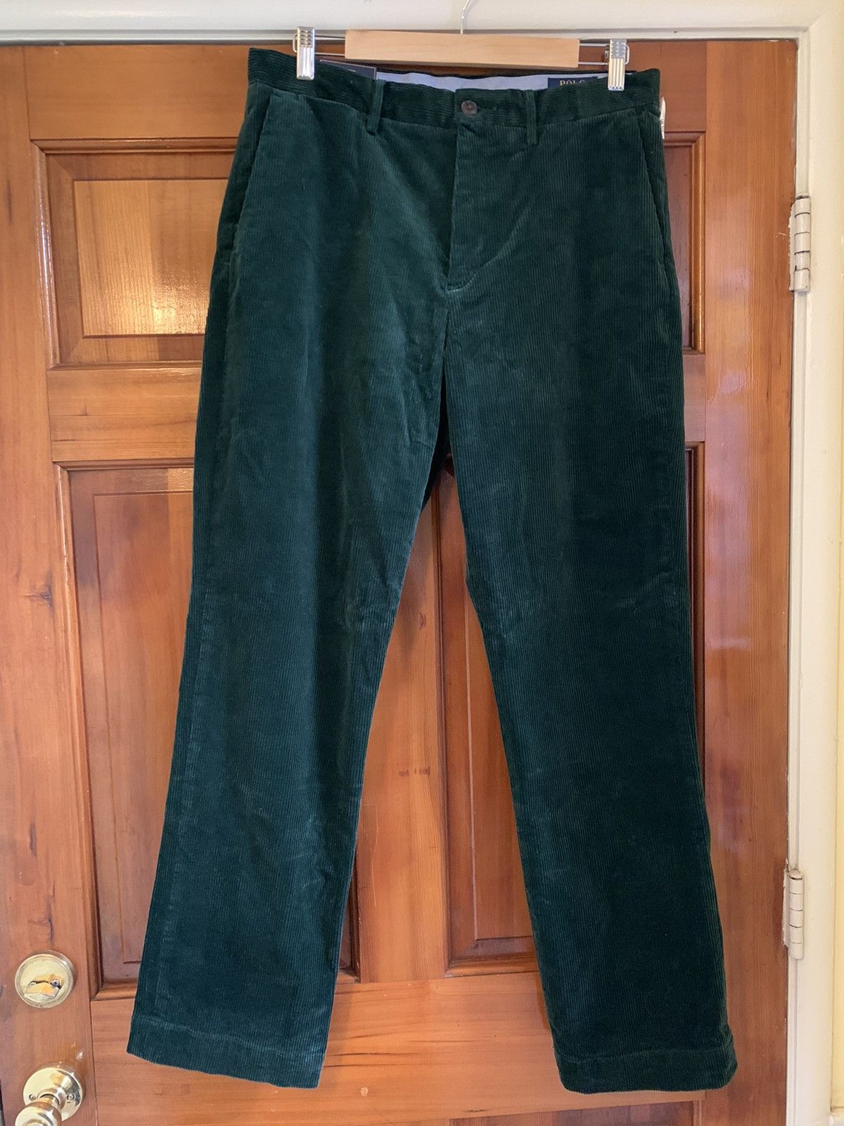 Designer × Polo Ralph Lauren × Ralph Lauren *RARE* New Polo Ralph Lauren Velvet Corduroy Pants - Size 32 Size US 32 / EU 48 - 1 Thumbnail