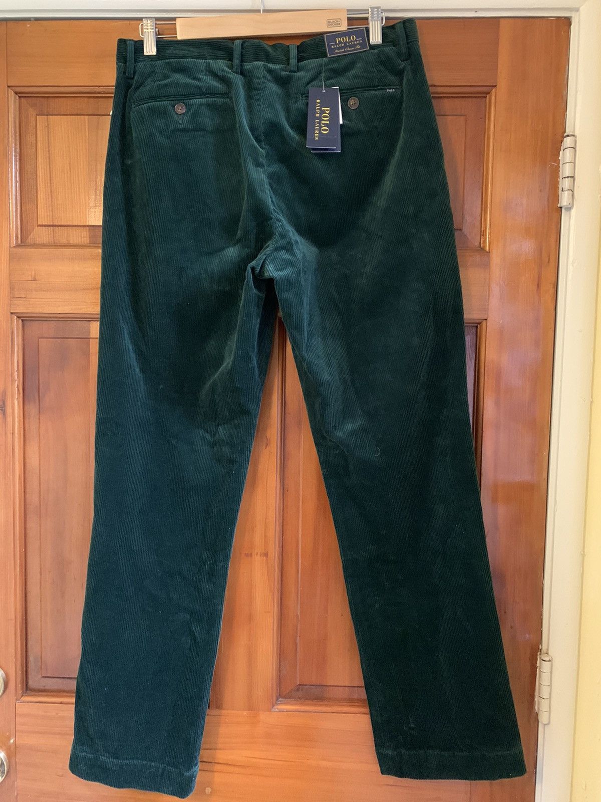 Designer × Polo Ralph Lauren × Ralph Lauren *RARE* New Polo Ralph Lauren Velvet Corduroy Pants - Size 32 Size US 32 / EU 48 - 2 Thumbnail