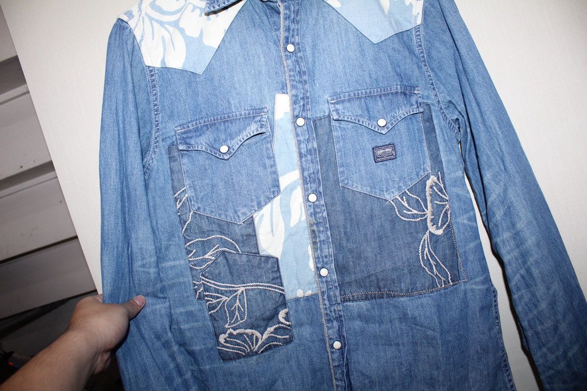 Denim And Supply Ralph Lauren Patchwork shirt Size US S / EU 44-46 / 1 - 4 Thumbnail