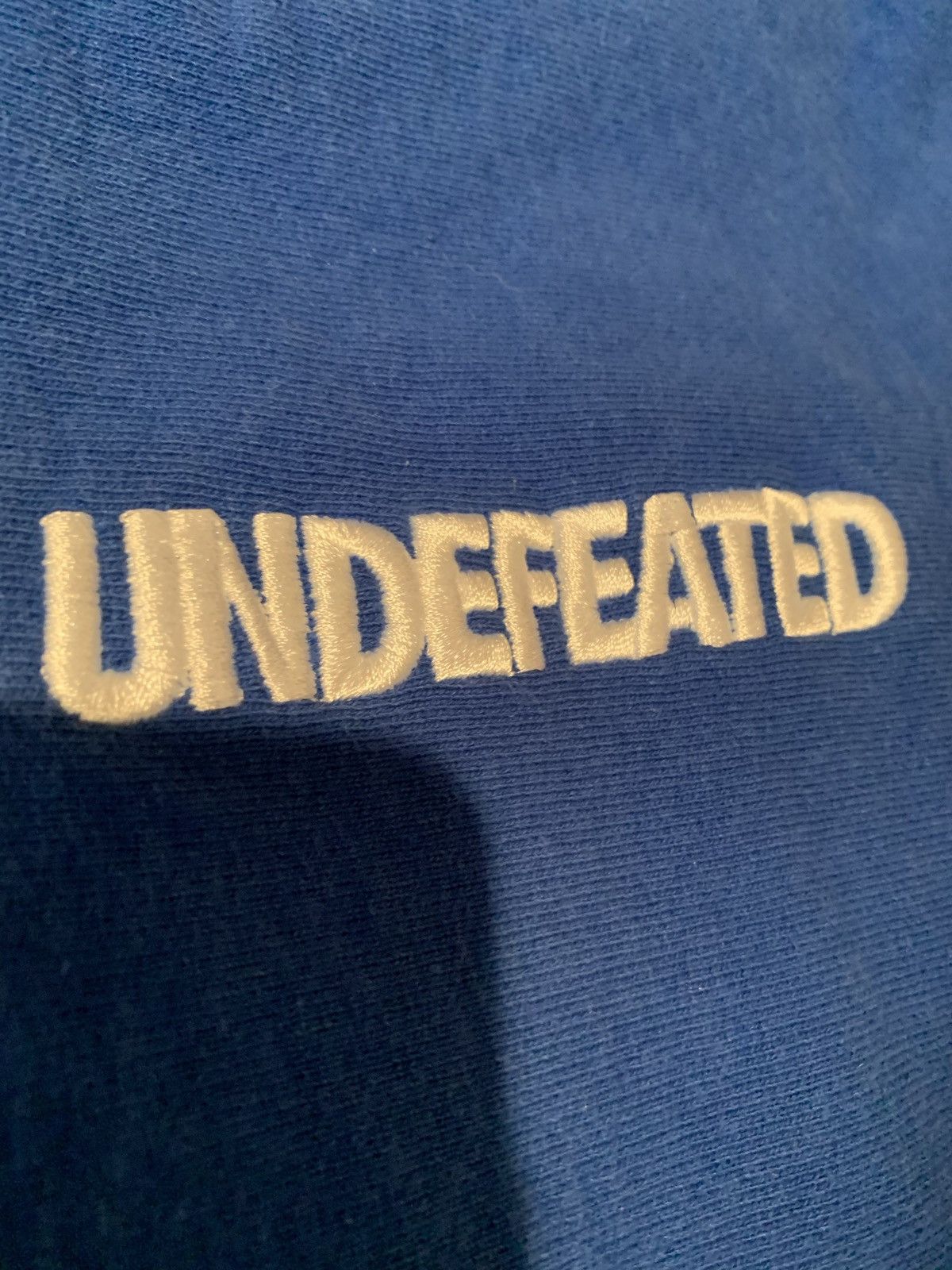 Undefeated Undefeated hooded sweatshirt blue Sz men’s Small Size US S / EU 44-46 / 1 - 2 Thumbnail