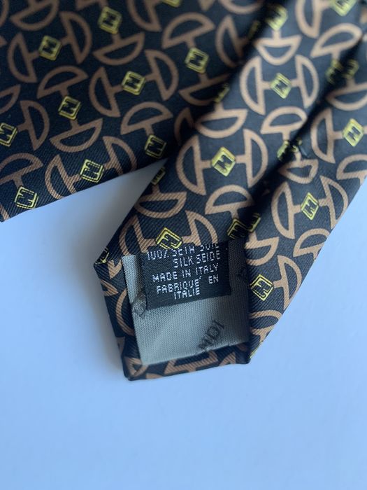 Vintage Fendi Black Tie | Grailed