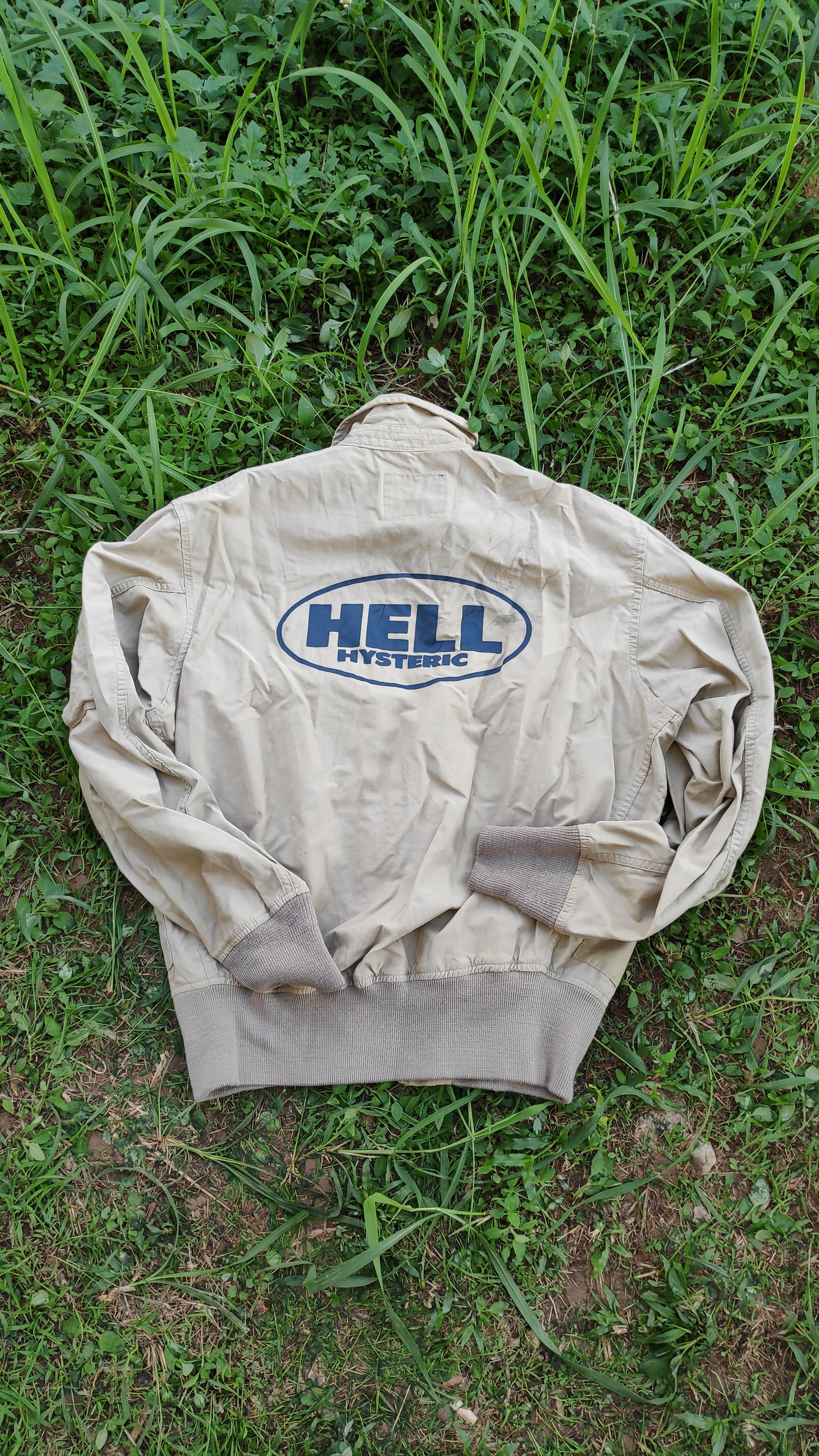 HYSTERIC GLAMOUR｜HELLワッペン レーシングジャケット