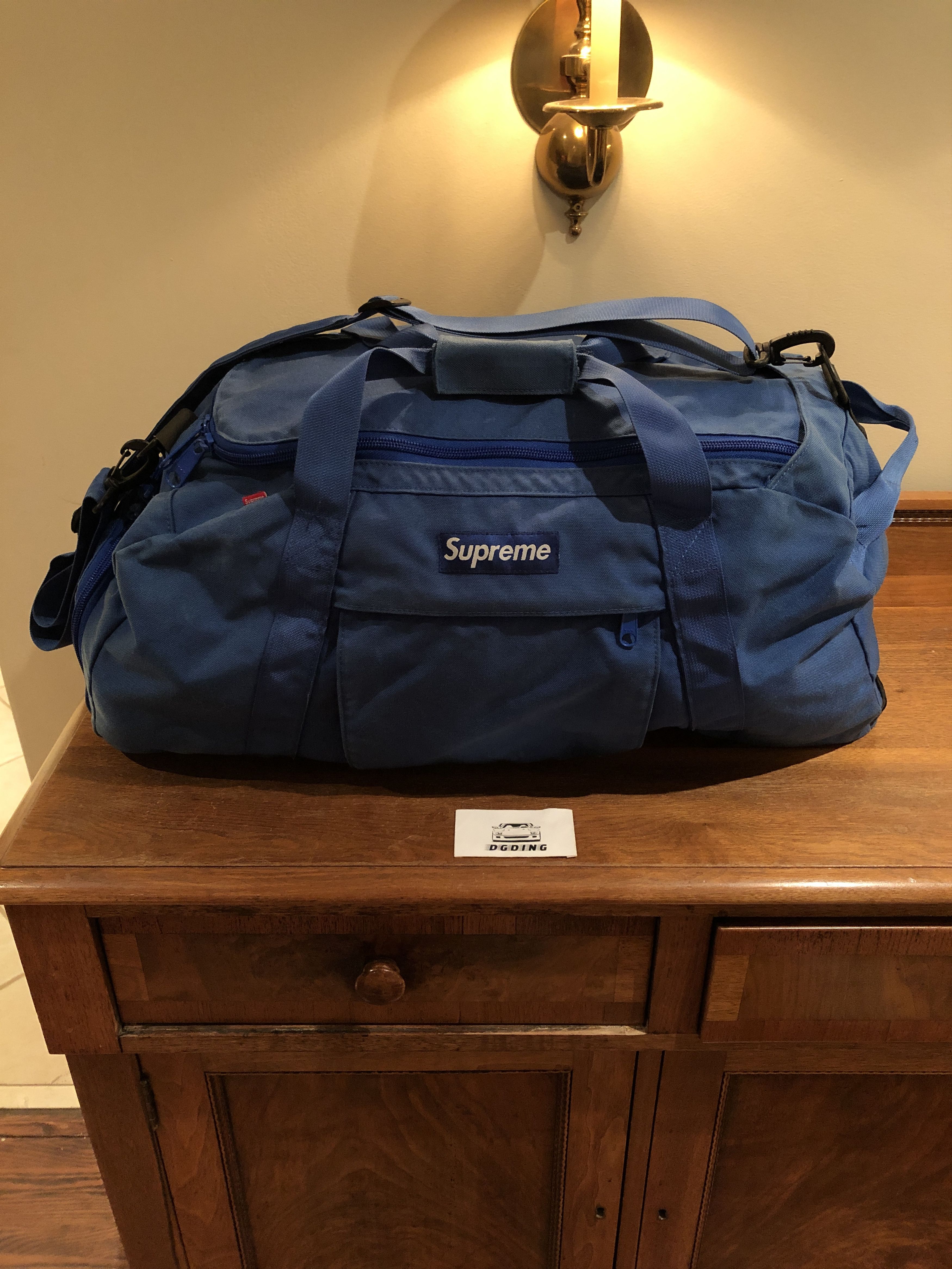 Supreme Supreme 40 Thieves Duffle Bag Blue FW 04 Grailed